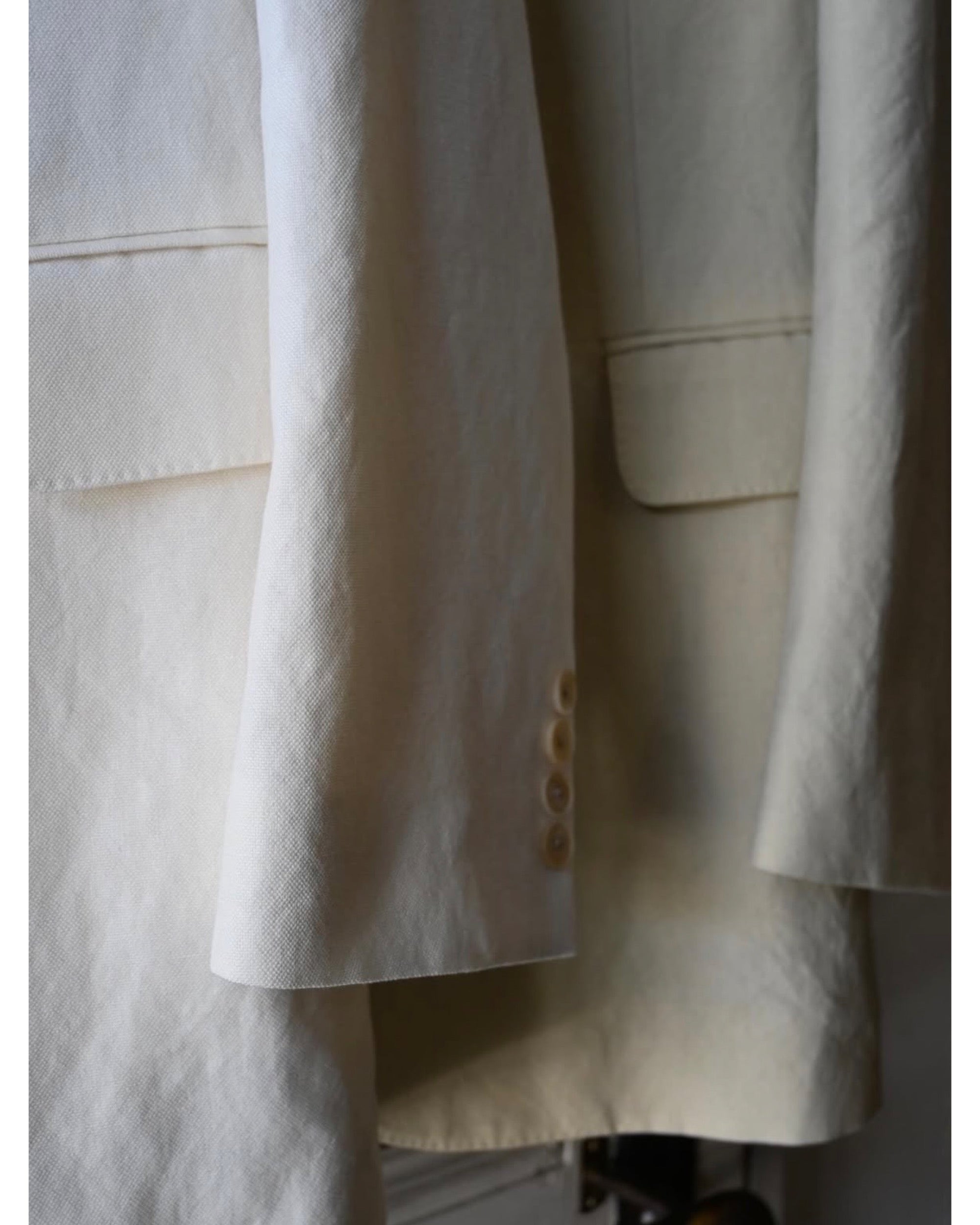 WOOL COTTON LINEN OX JACKET – TIME AFTER TIME