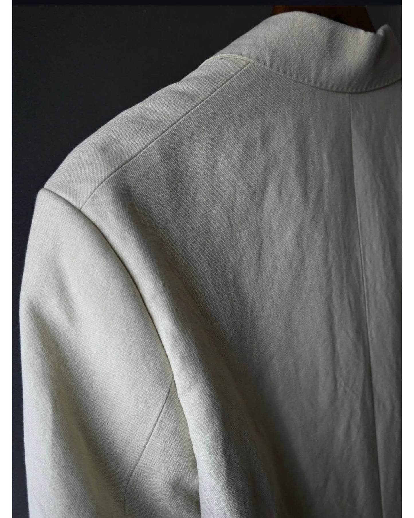 WOOL COTTON LINEN OX JACKET