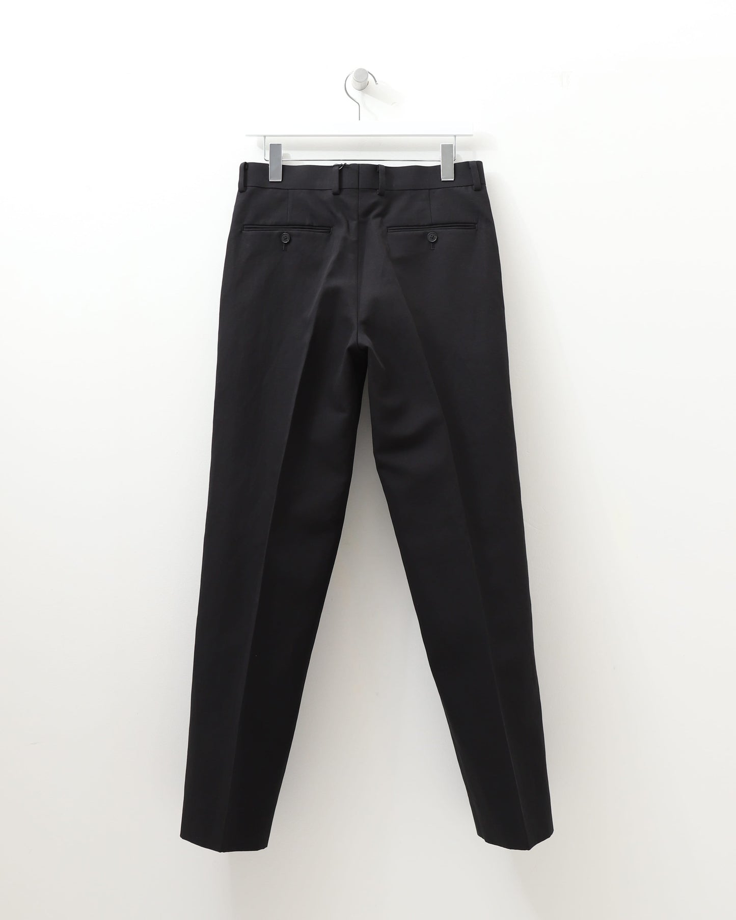 HARD TWIST FINX LINEN CHINO SLACKS BLACK