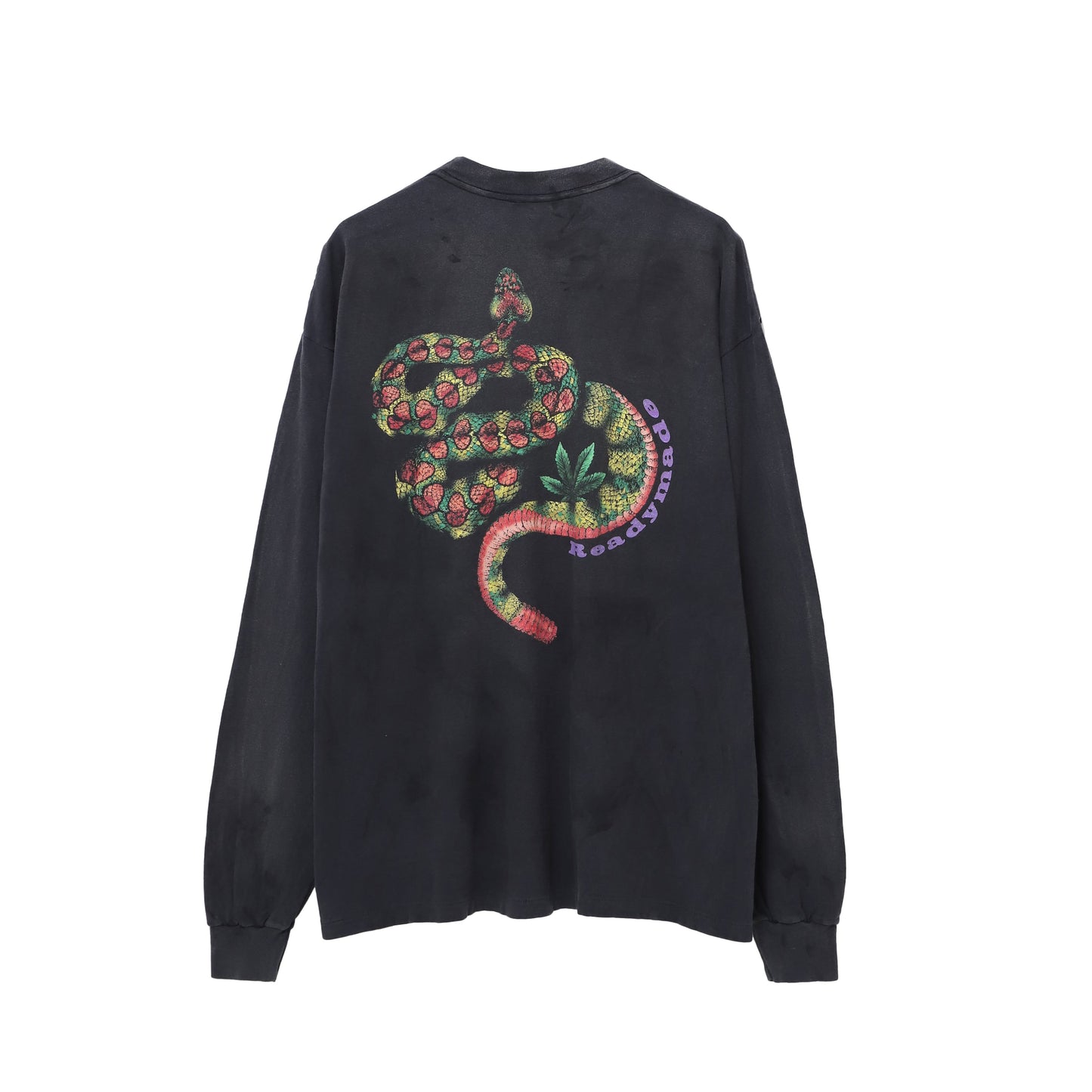 L/S T-SHIRT SNAKE BLACK