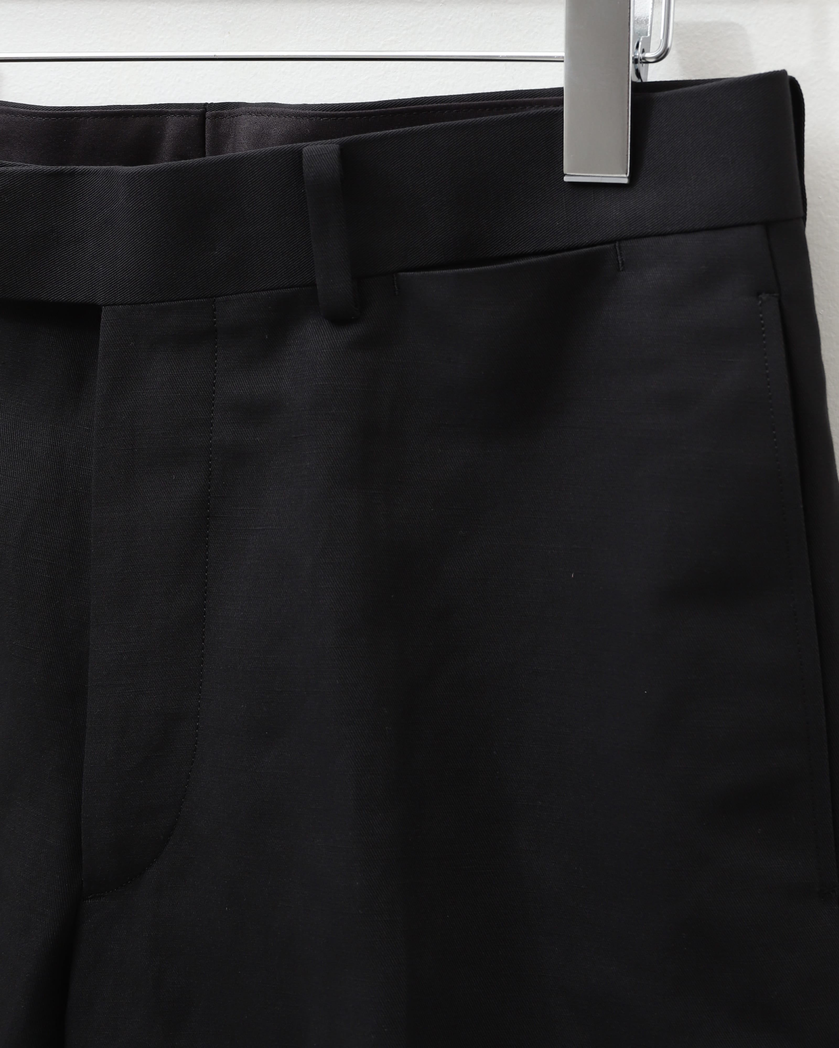 HARD TWIST FINX LINEN CHINO SLACKS BLACK – TIME AFTER TIME