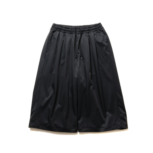 Polyester Twill 2 Tuck Track Shorts