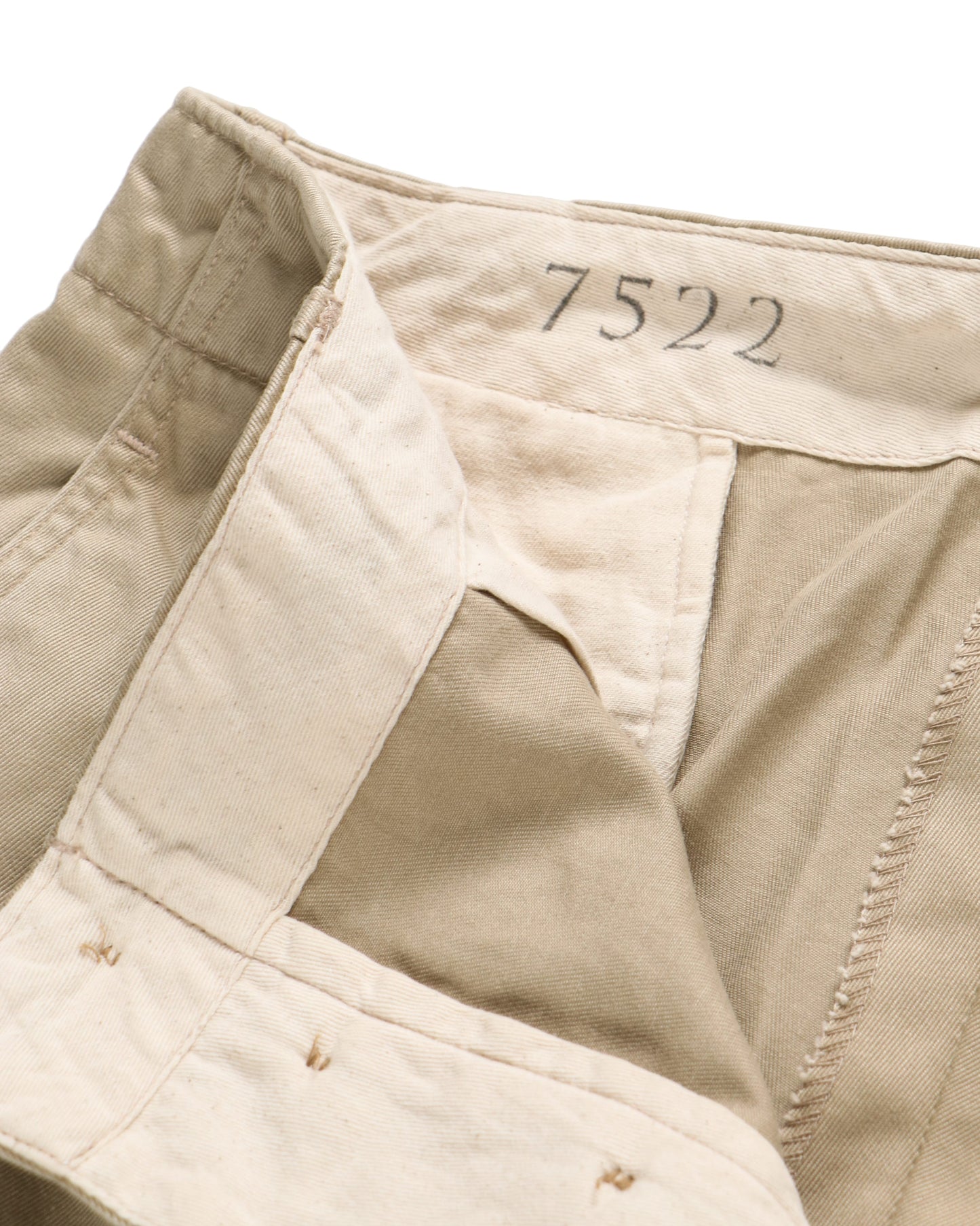 CHINO TROUSERS BEIGE