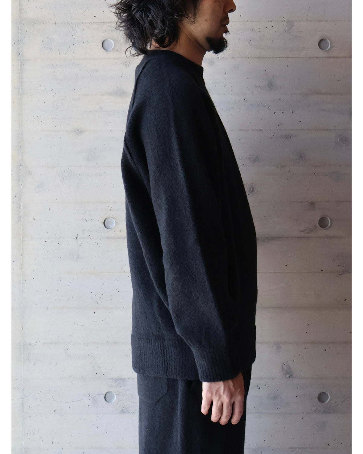 【Ten c × COMOLI】 KNIT BLACK