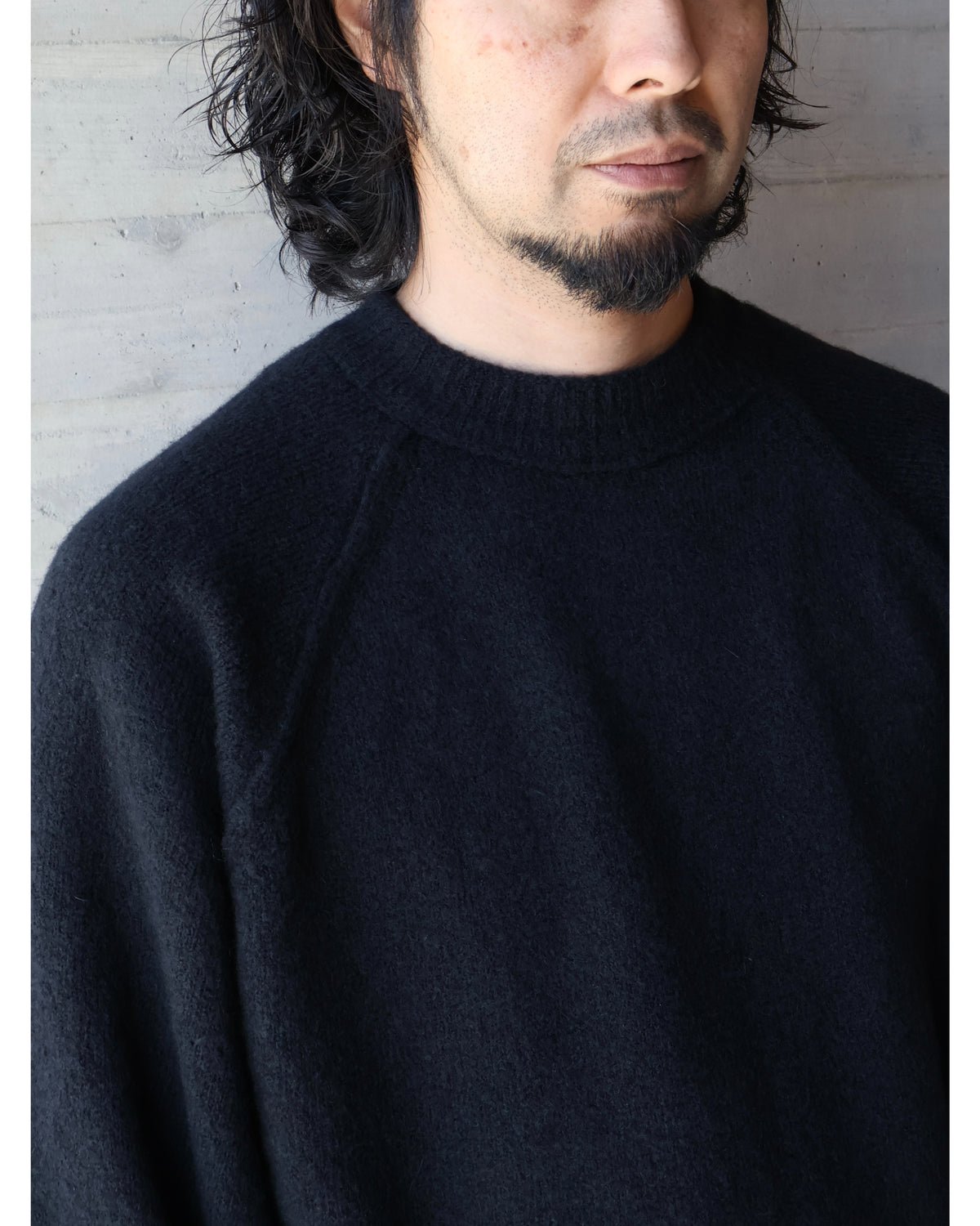 【Ten c × COMOLI】 KNIT BLACK