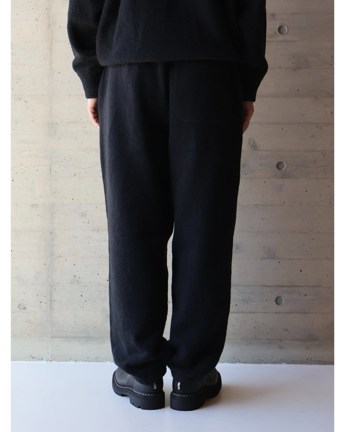 【Ten c × COMOLI】 KNIT BLACK