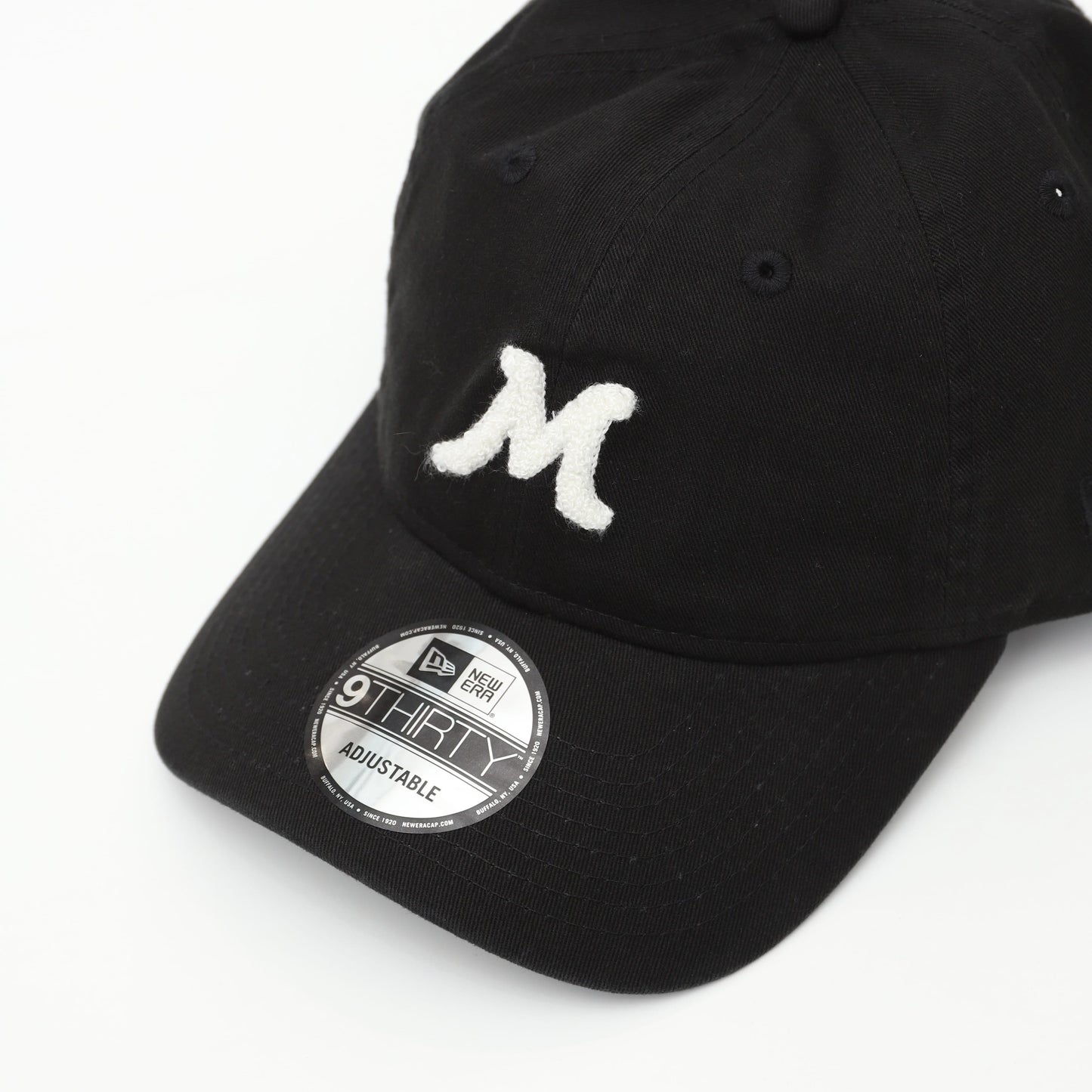 "M" embroidery cap