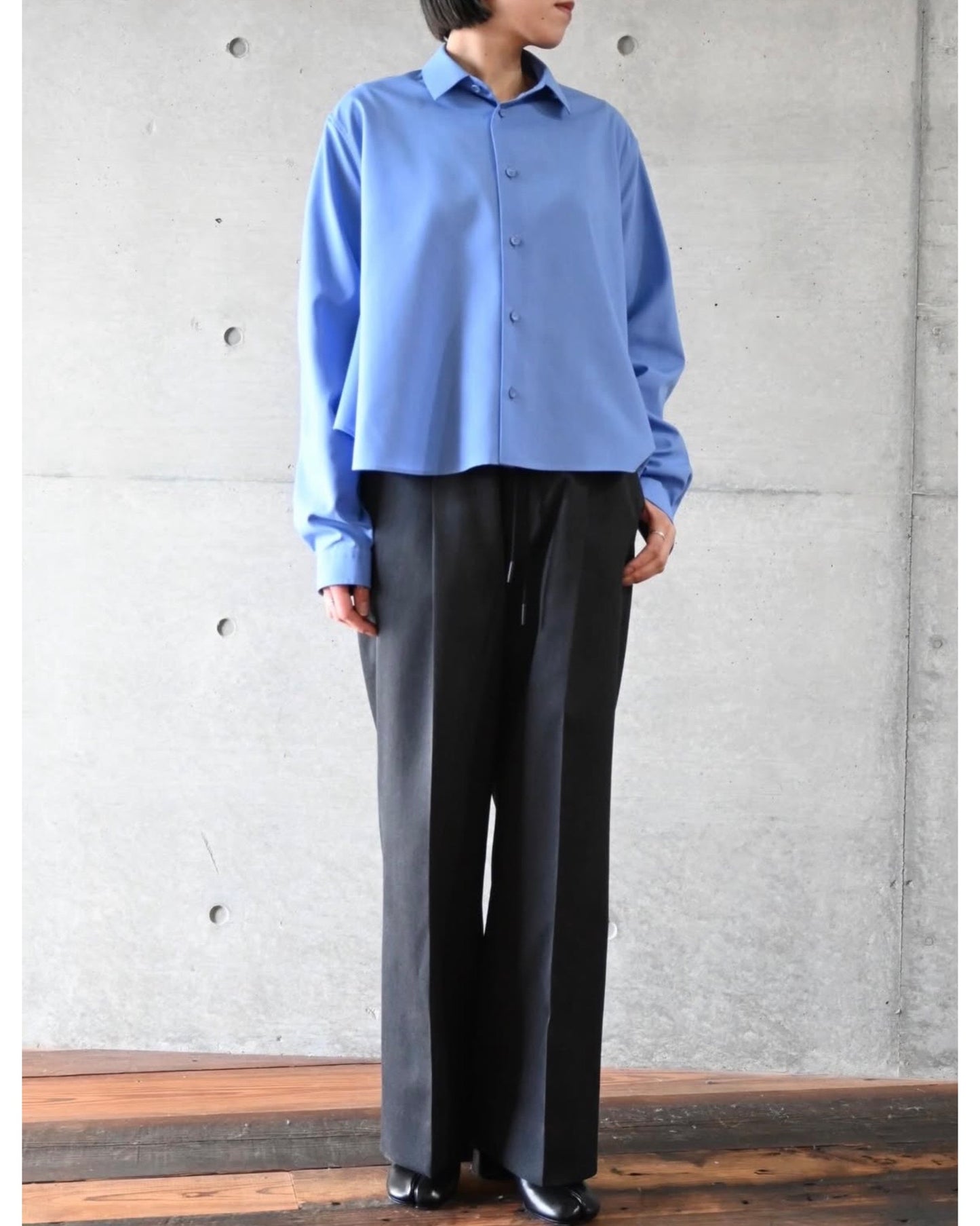RERACS REGULAR COLLAR A-LINE SHIRT
