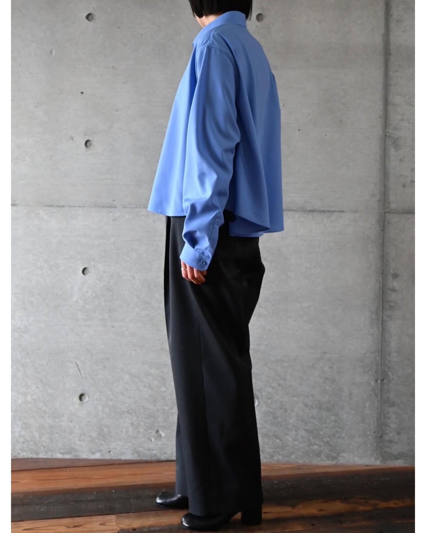 RERACS REGULAR COLLAR A-LINE SHIRT