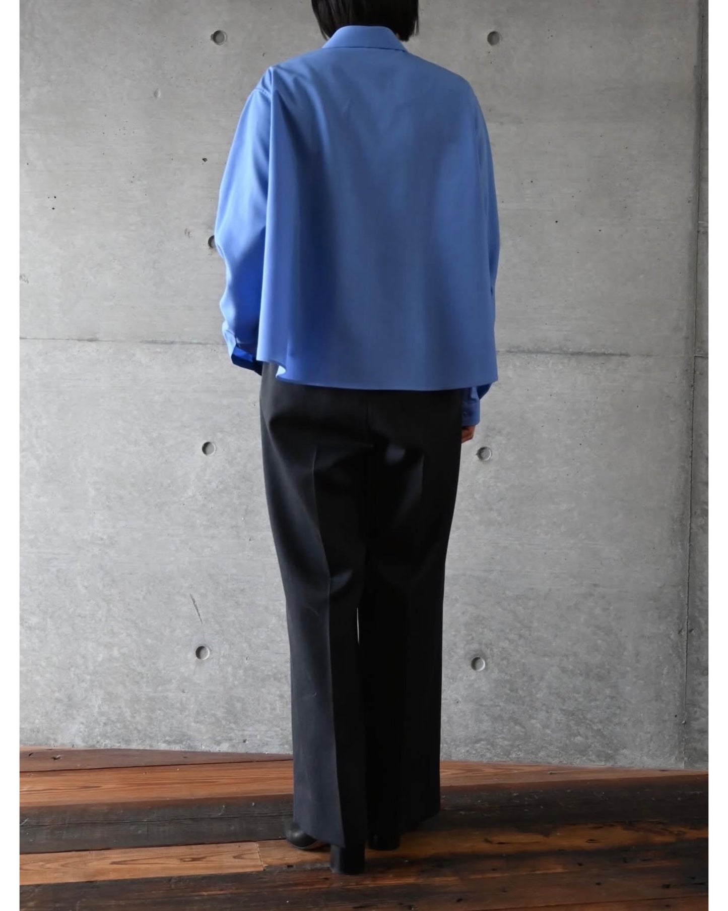 RERACS REGULAR COLLAR A-LINE SHIRT