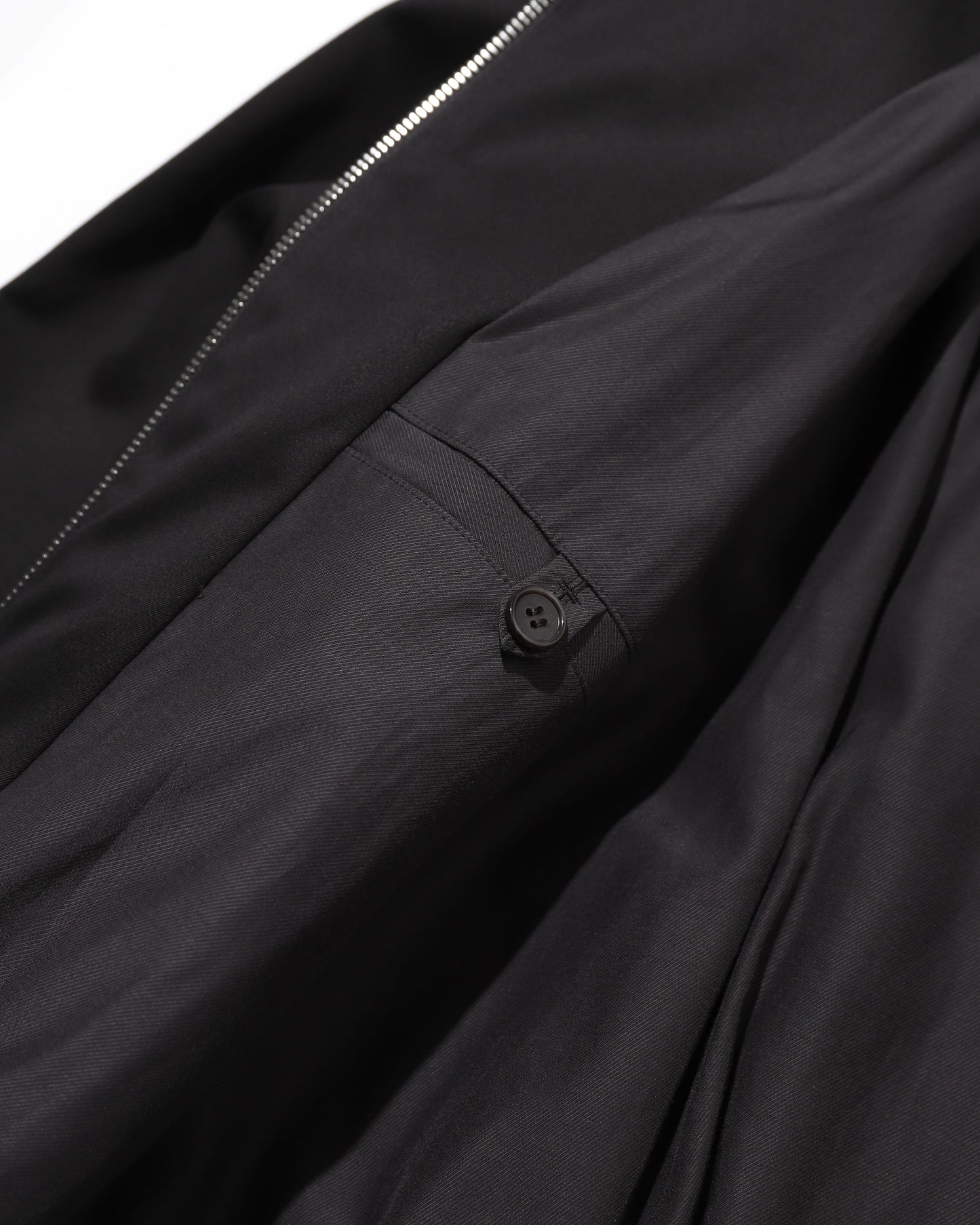 Cotton gabardine Weekend Jacket Black