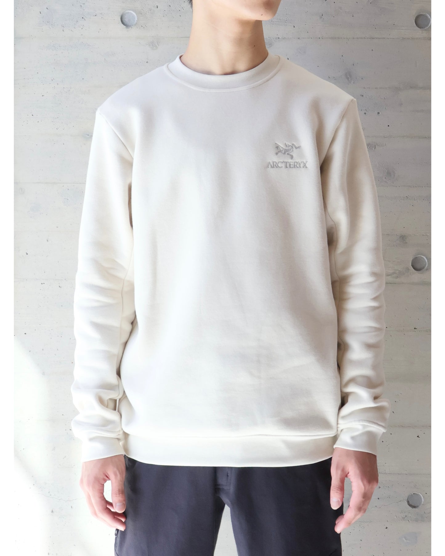 Emblem Fleece Crew M