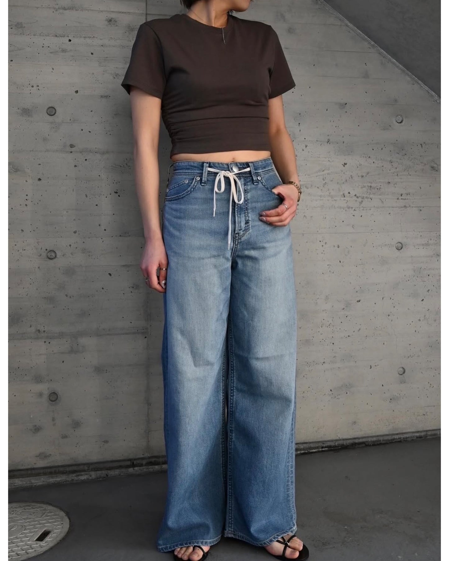 SHIRRED HEM COMPACT TOPS