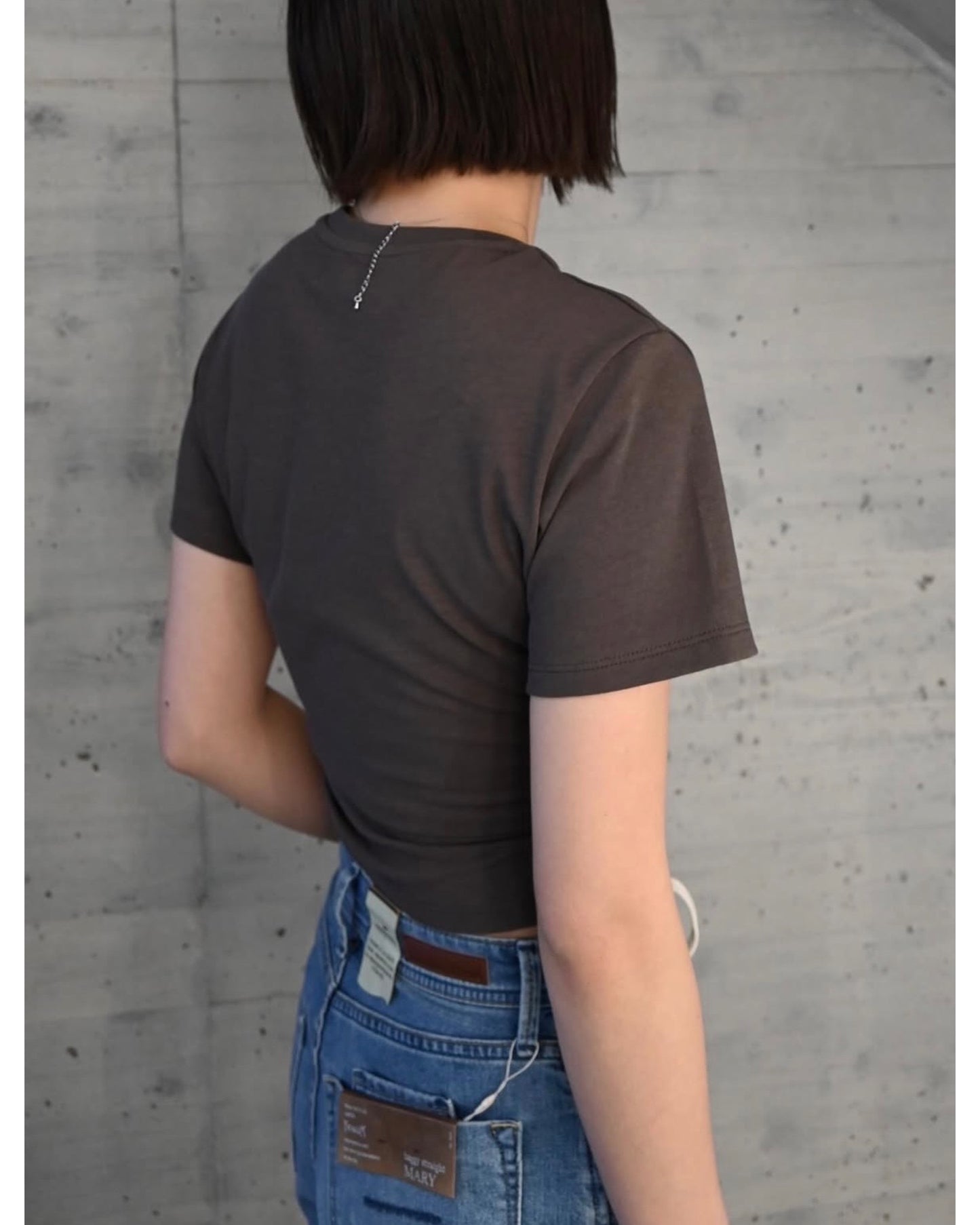 SHIRRED HEM COMPACT TOPS