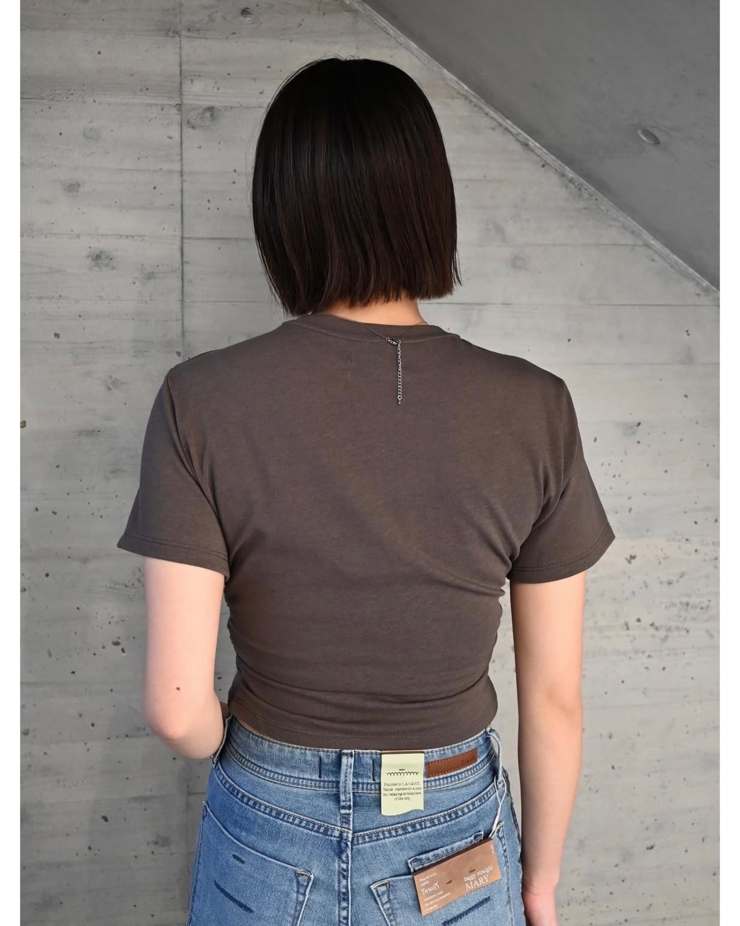 SHIRRED HEM COMPACT TOPS