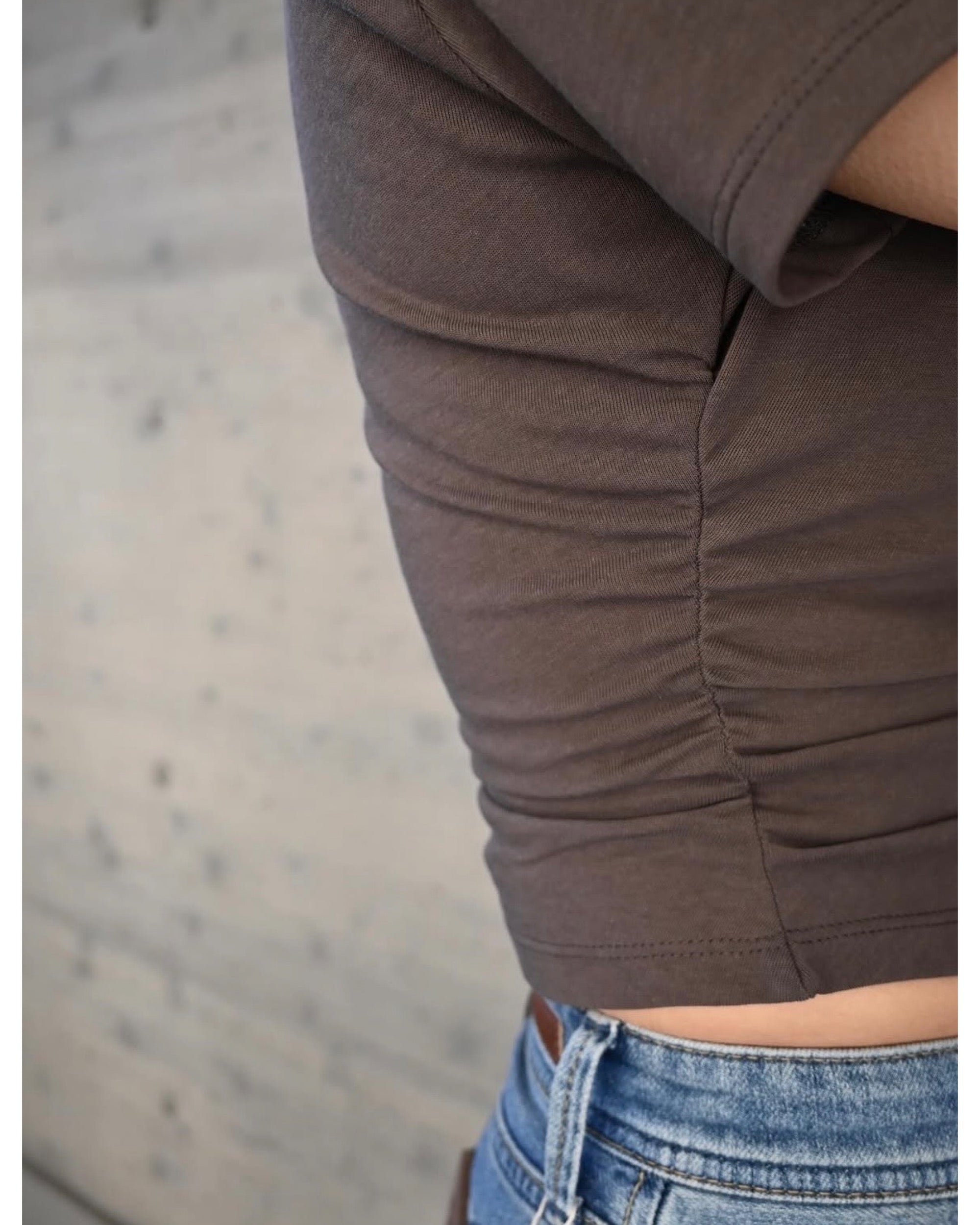 SHIRRED HEM COMPACT TOPS – TIME AFTER TIME