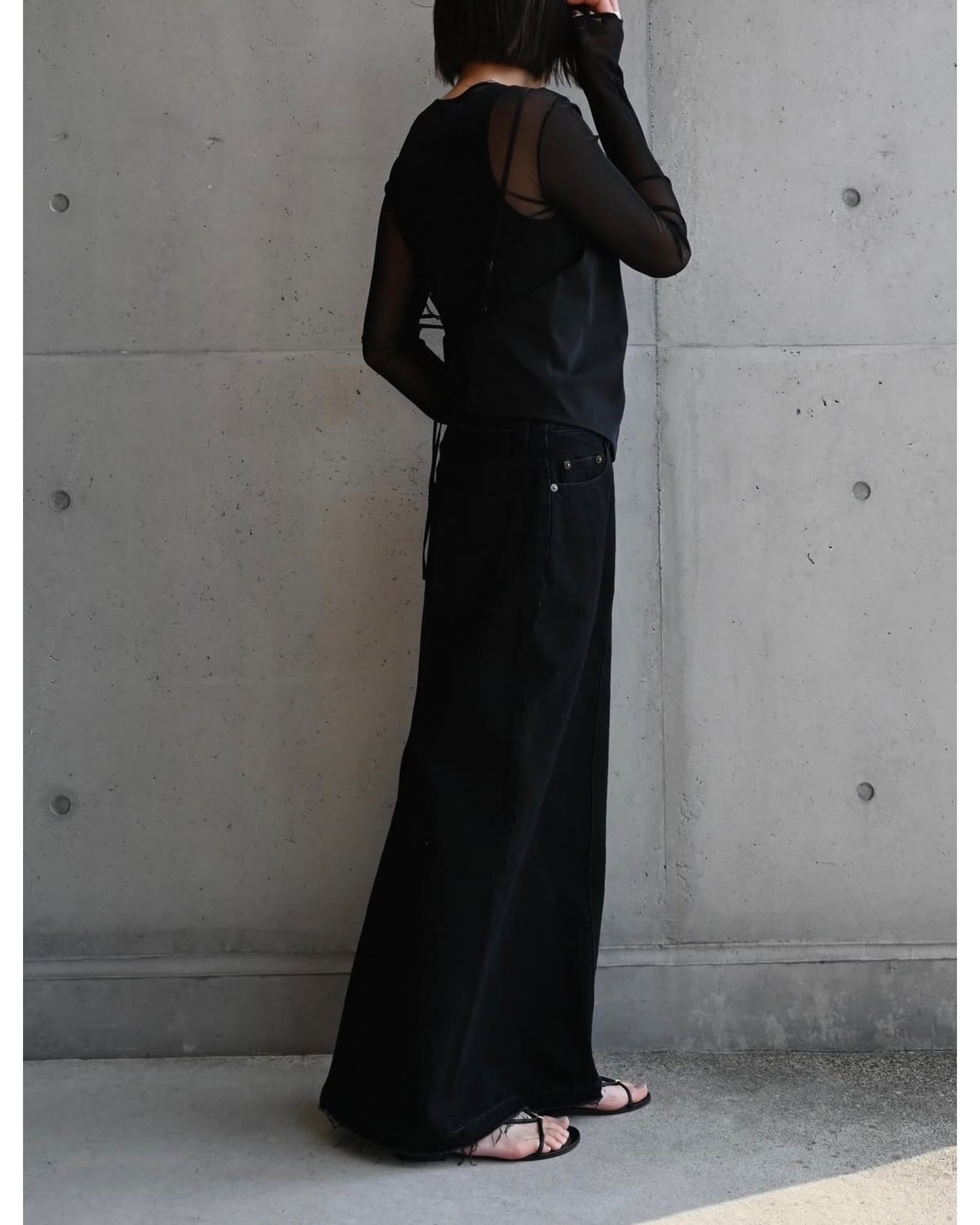 SHEER TULLE TOPS