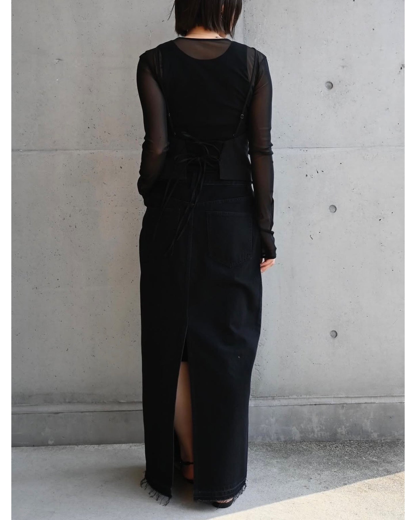 SHEER TULLE TOPS