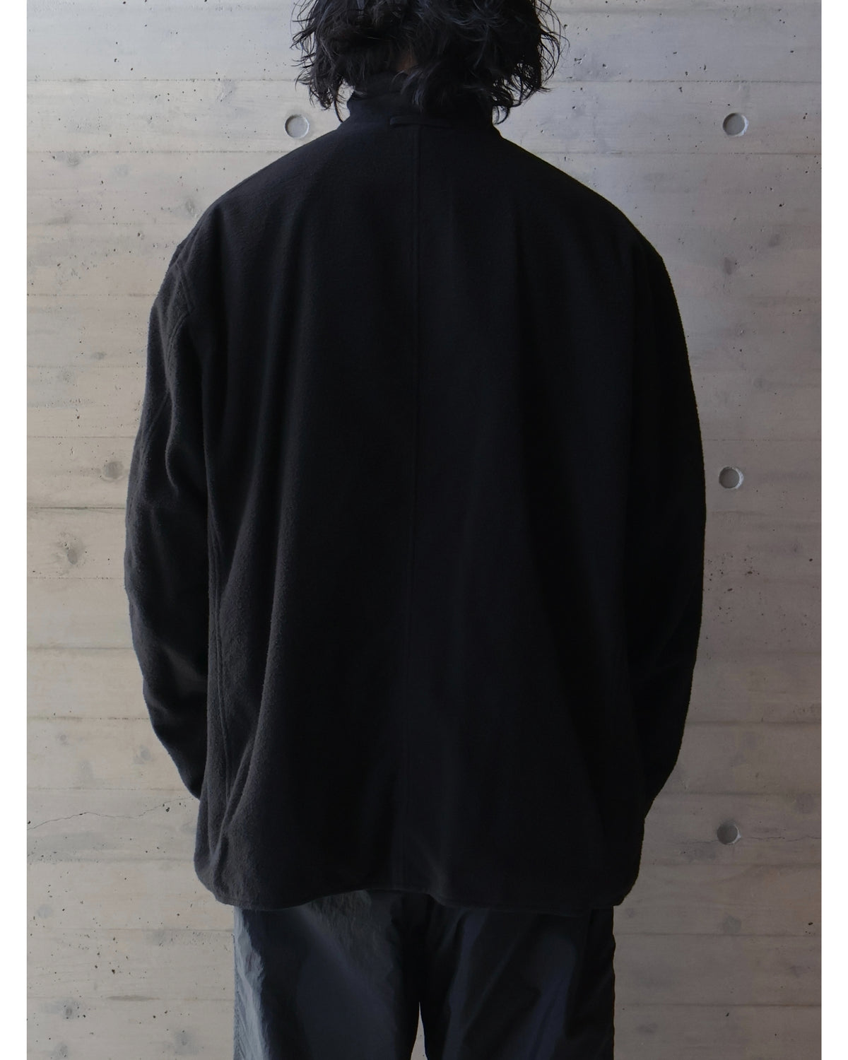 【Ten c × COMOLI】 REVERSIBLE JACKET BLACK