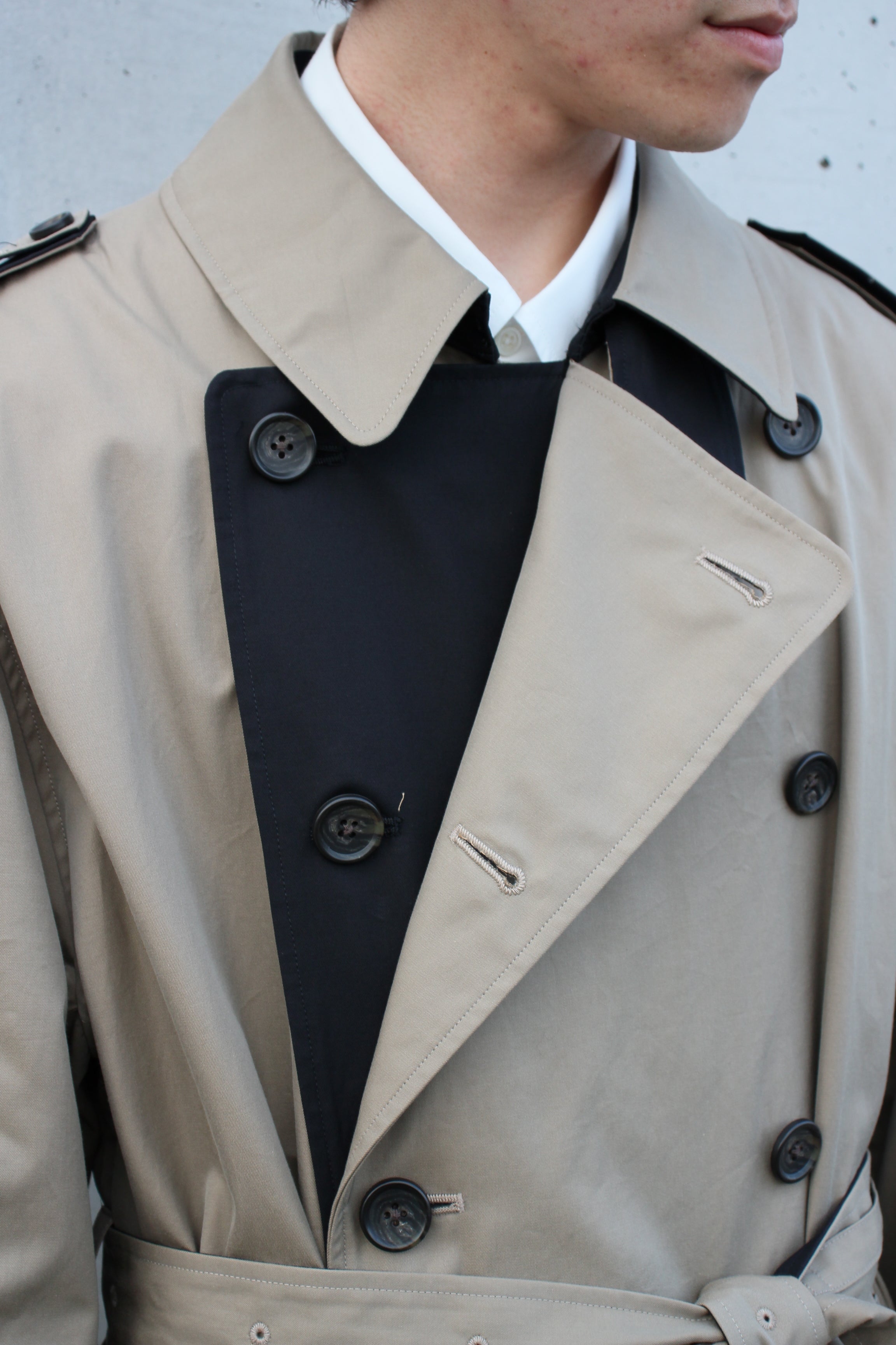 OVERSIZED DOUBLE LAPELED TRENCH COAT – TIME AFTER TIME