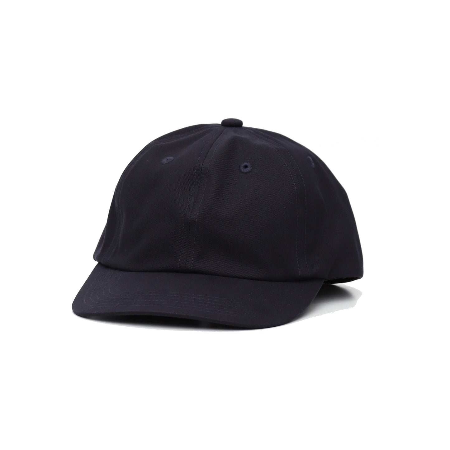 COTTON GABA 6PANEL CAP NAVY