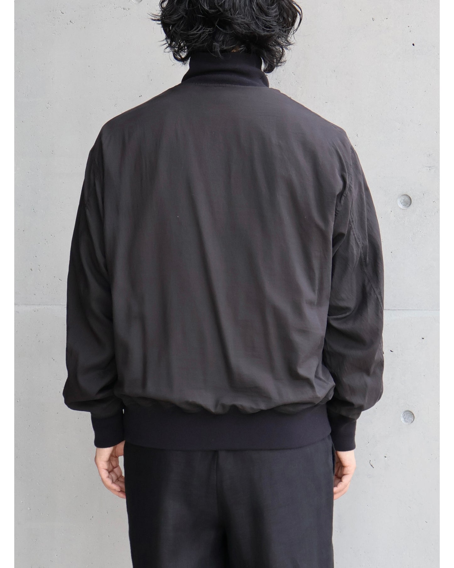 リバーシブル トラックジャケット BLACK
