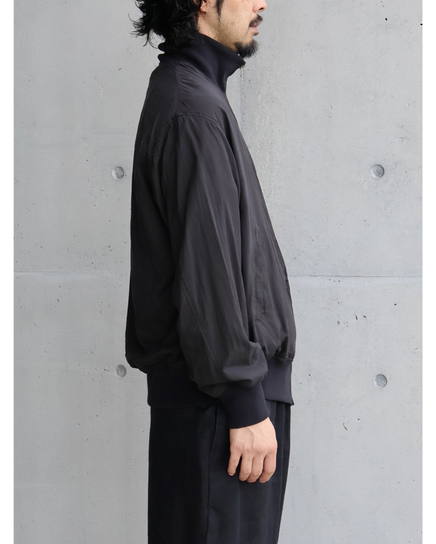 リバーシブル トラックジャケット BLACK