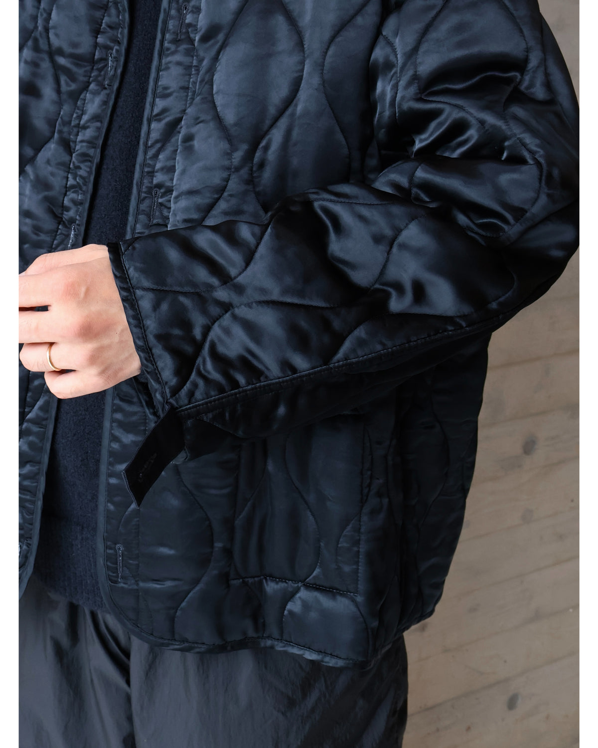 【Ten c × COMOLI】 LINER BLACK