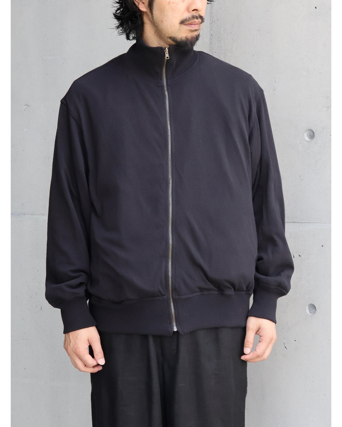 リバーシブル トラックジャケット BLACK