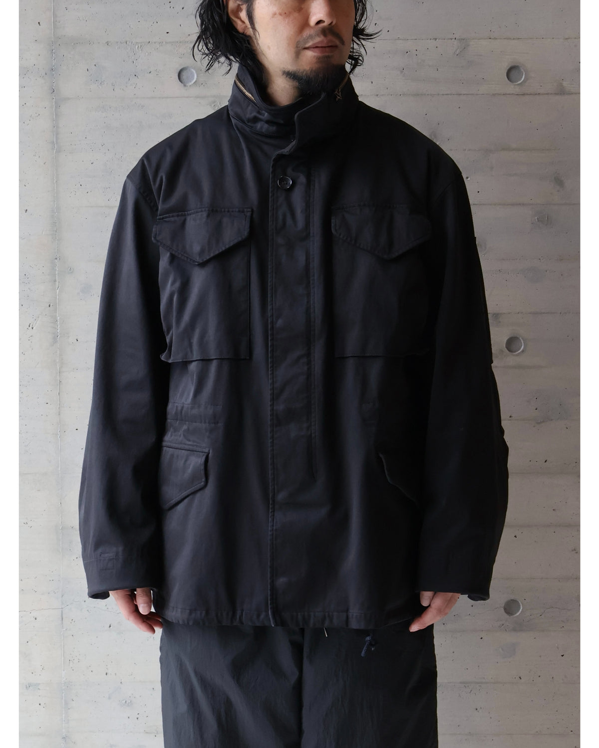 【Ten c × COMOLI】 FIELD JACKET BLACK