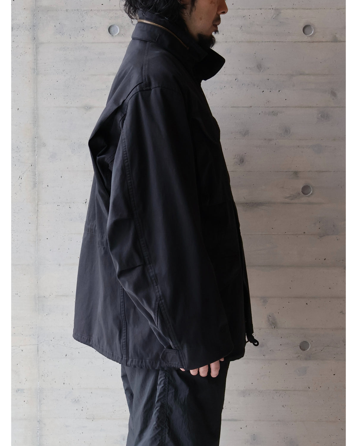【Ten c × COMOLI】 FIELD JACKET BLACK