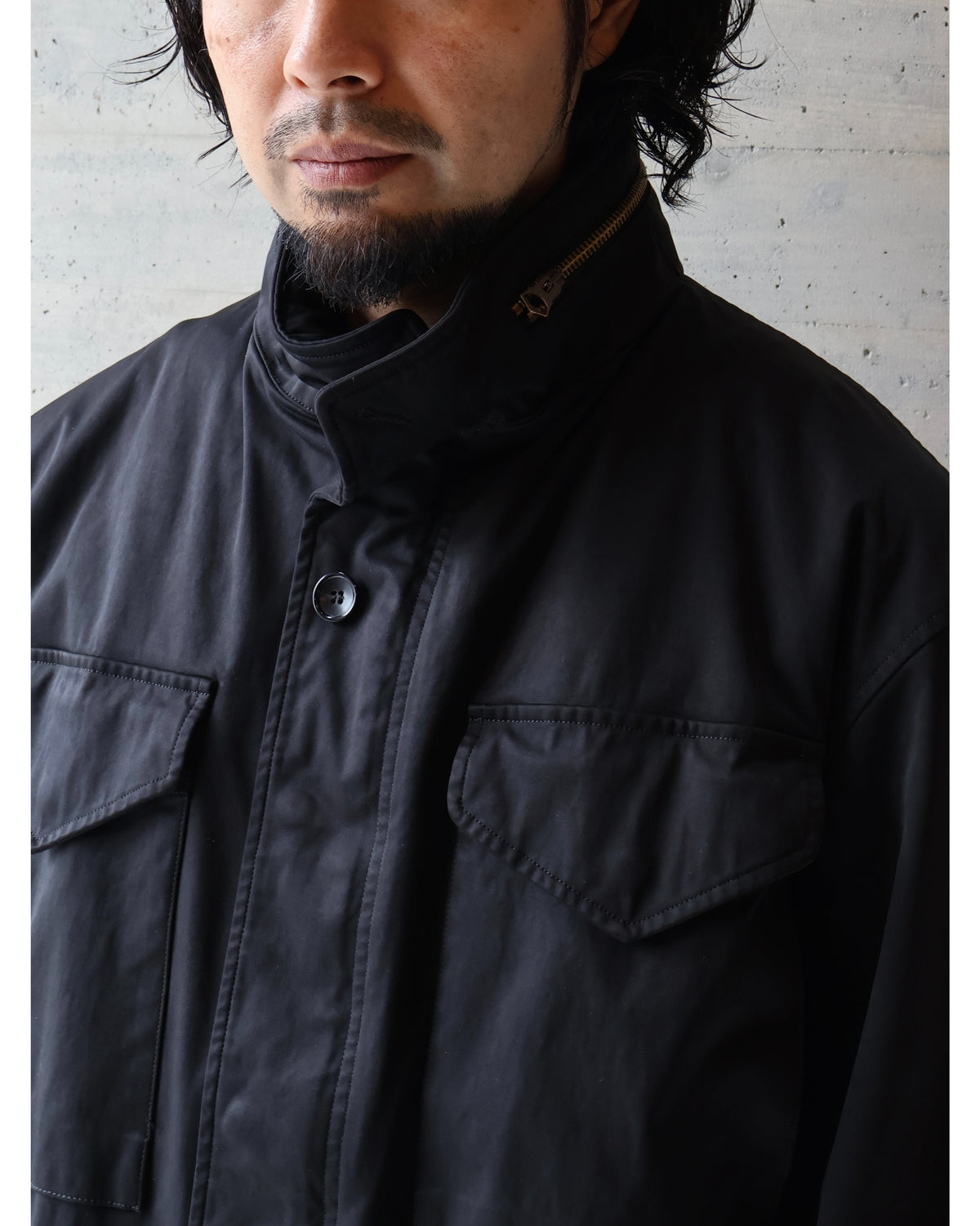 【Ten c × COMOLI】 FIELD JACKET BLACK