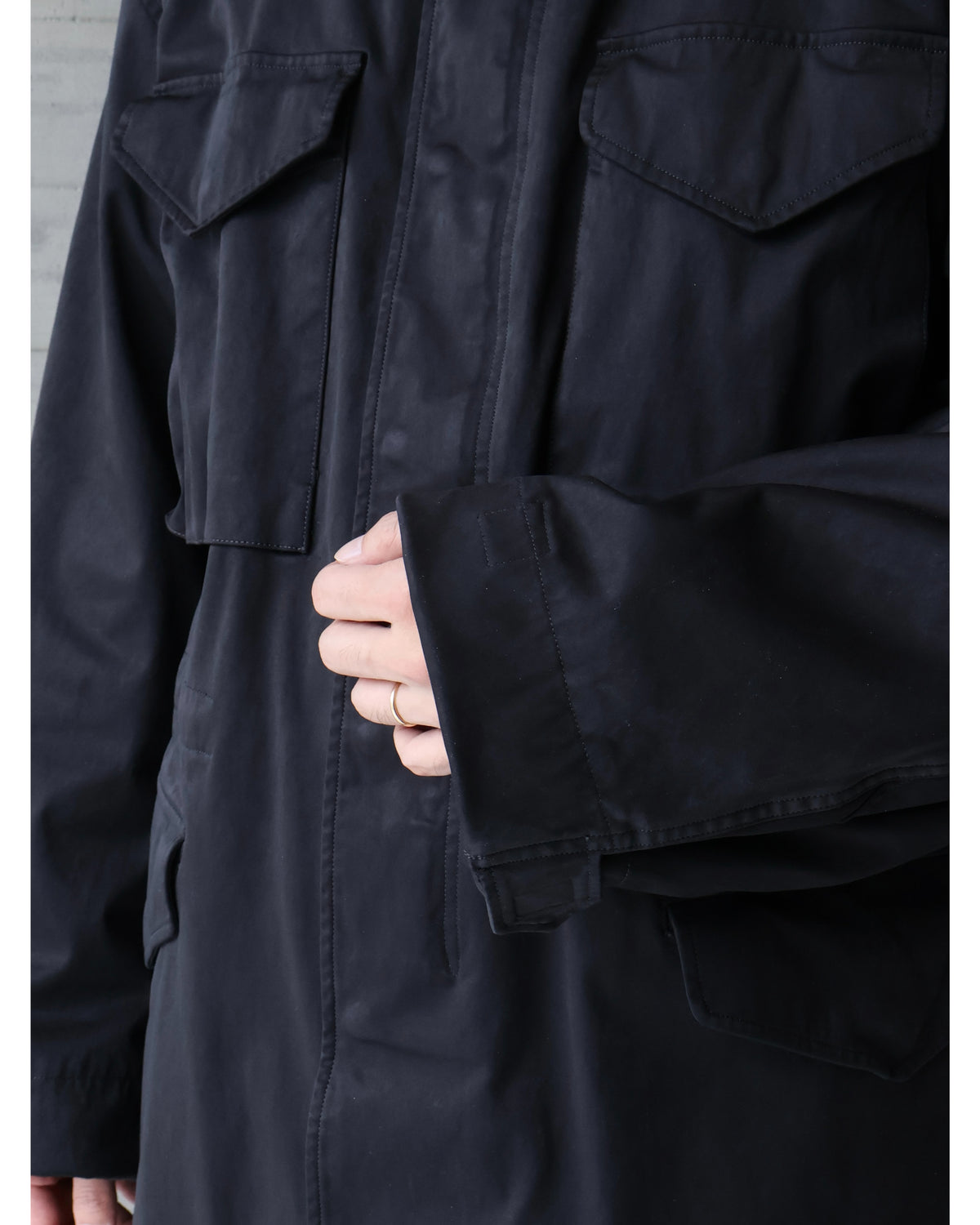 【Ten c × COMOLI】 FIELD JACKET BLACK