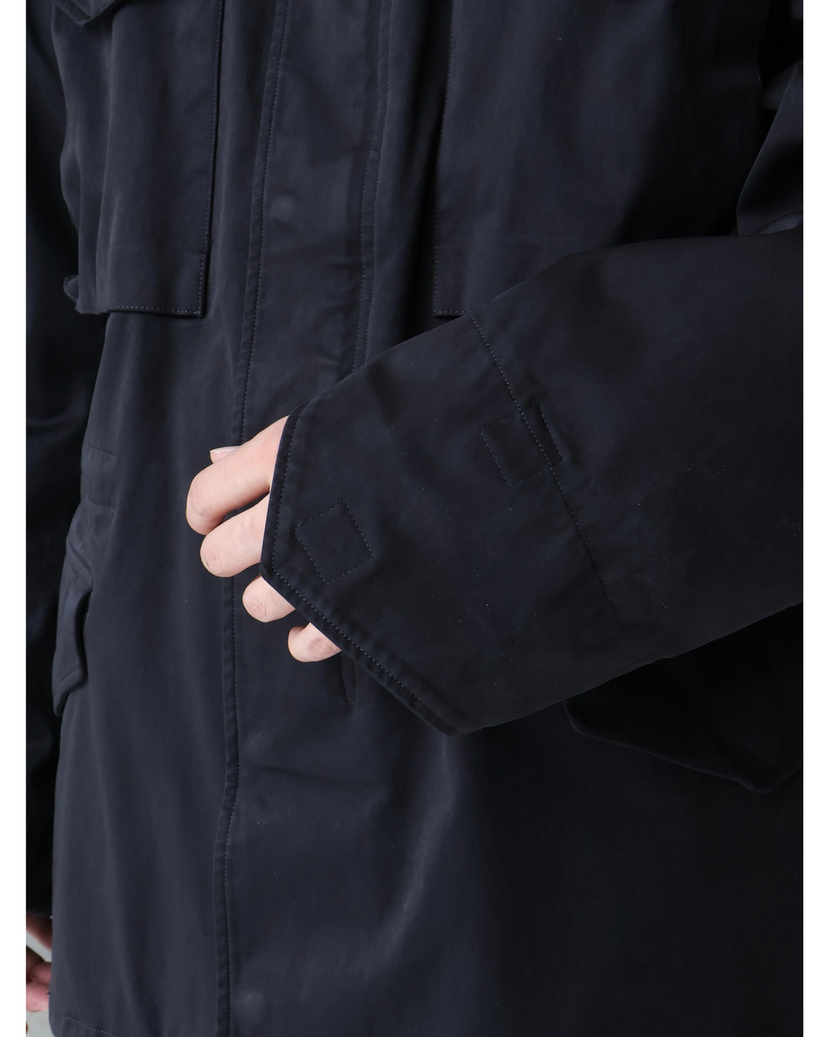 【Ten c × COMOLI】 FIELD JACKET BLACK