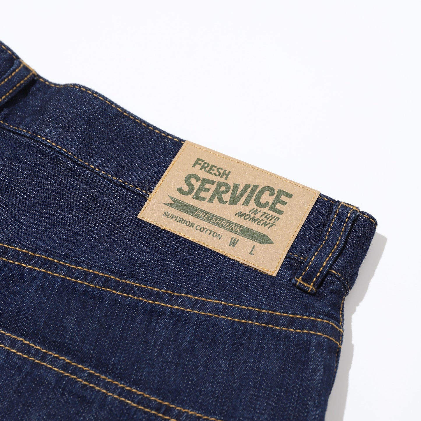 CORPORATE DENIM FIVE POCKET PANTS