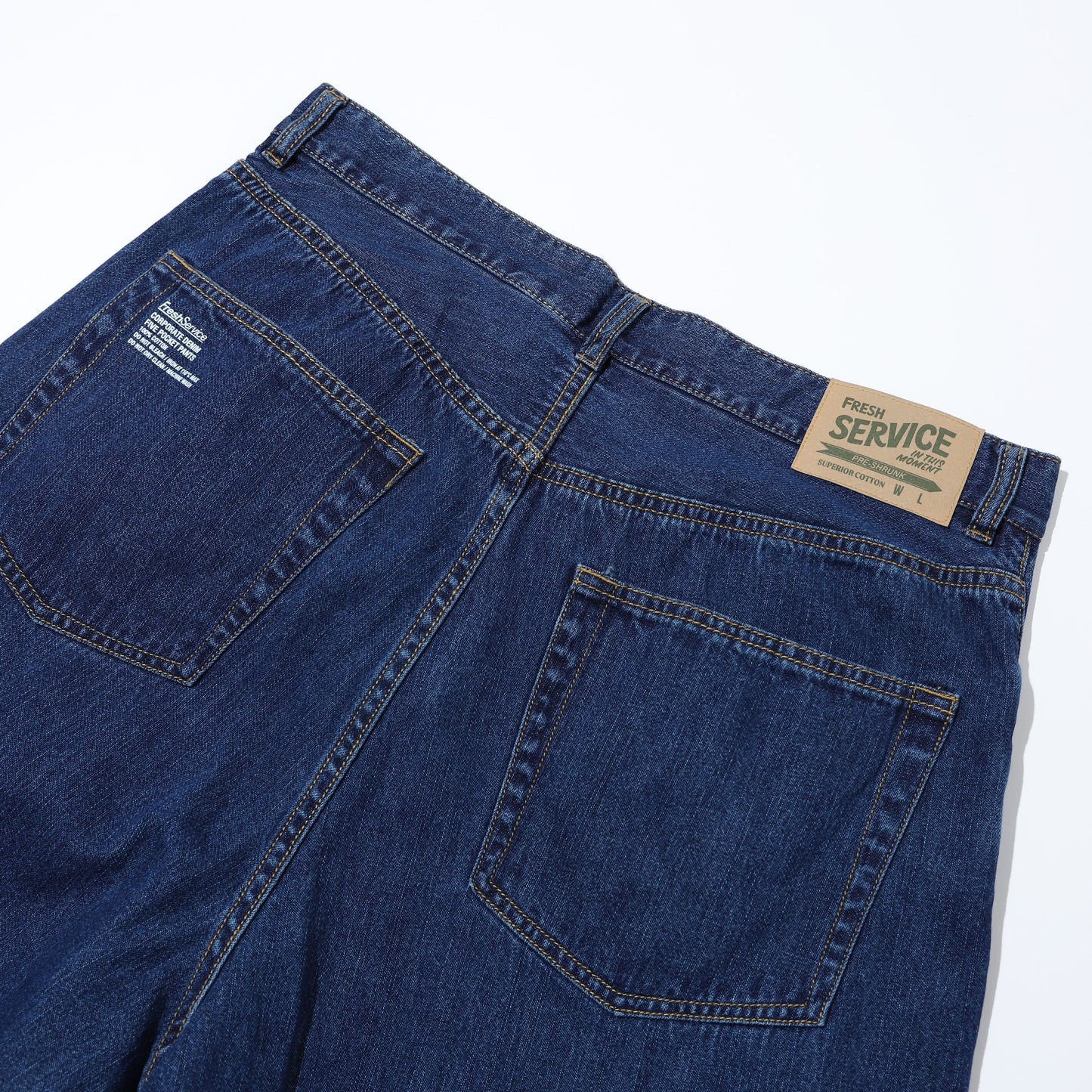 CORPORATE DENIM FIVE POCKET PANTS