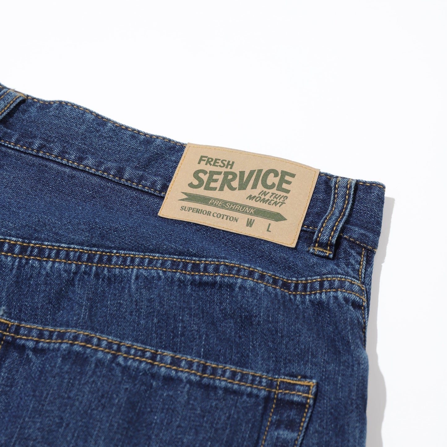 CORPORATE DENIM FIVE POCKET PANTS