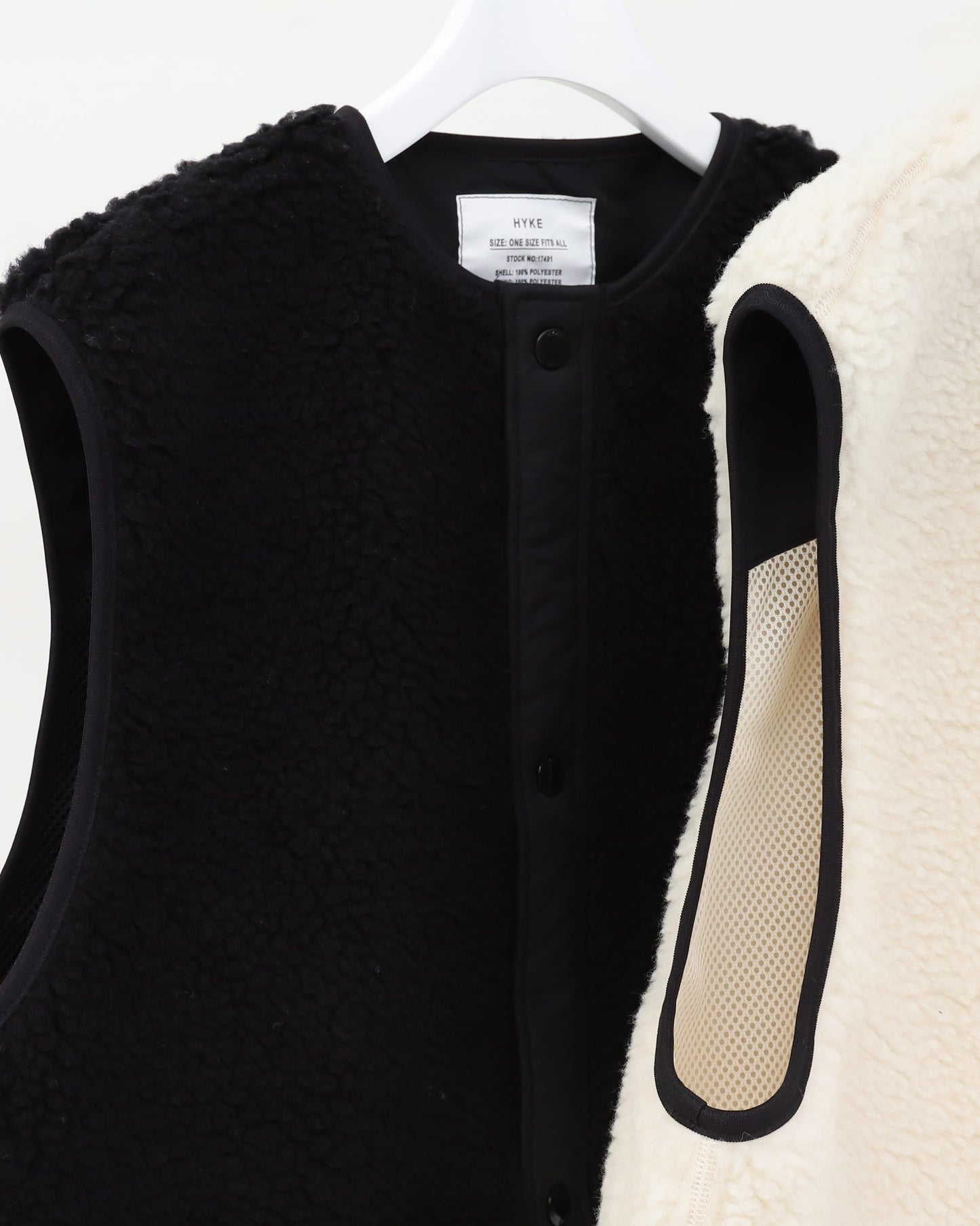 FAUX SHEARLING VEST 17491