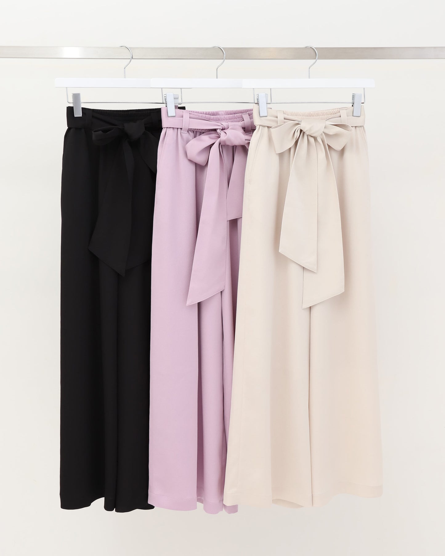 HAMMER SATIN WIDE LEG PANTS 13311