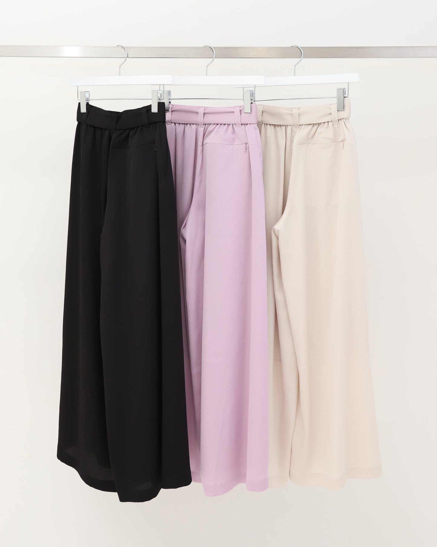 HAMMER SATIN WIDE LEG PANTS 13311