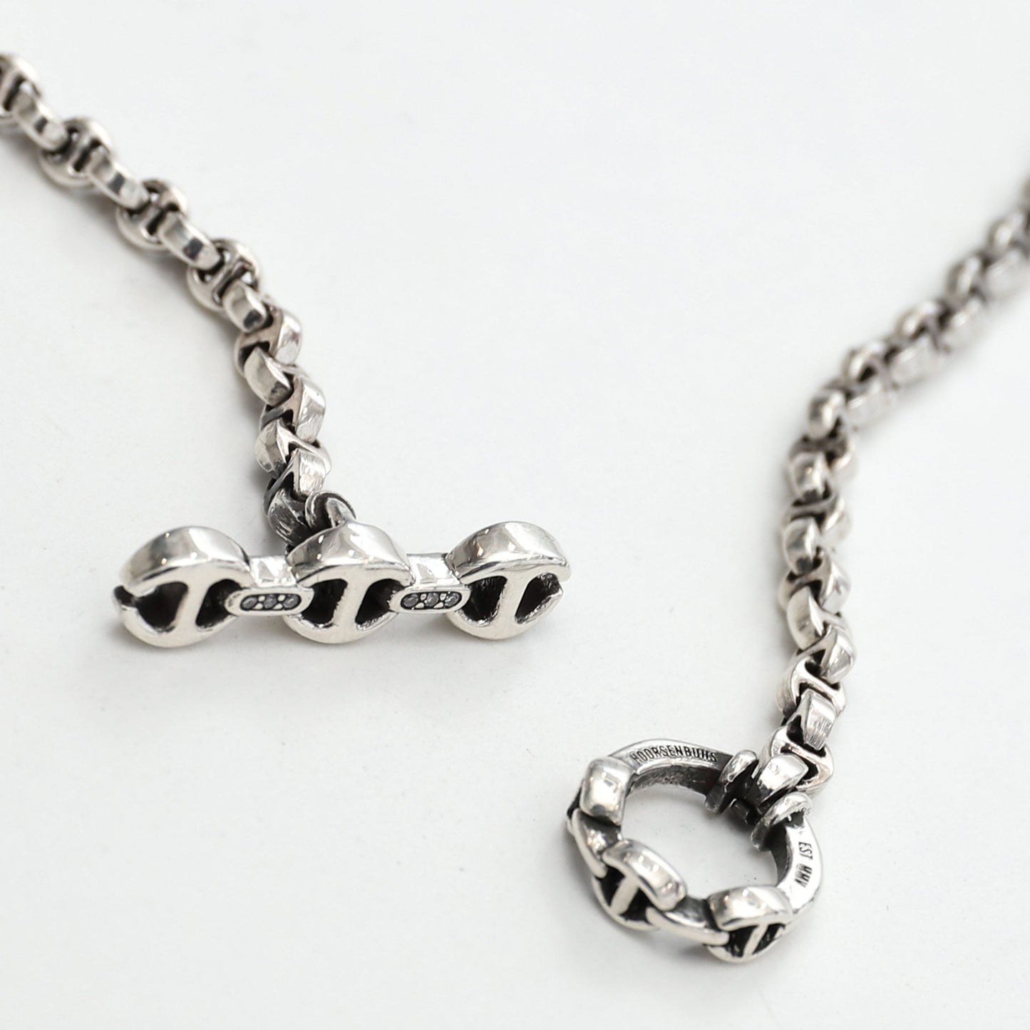 20inc MICRO OPEN-LINK NECKLACE  HB040