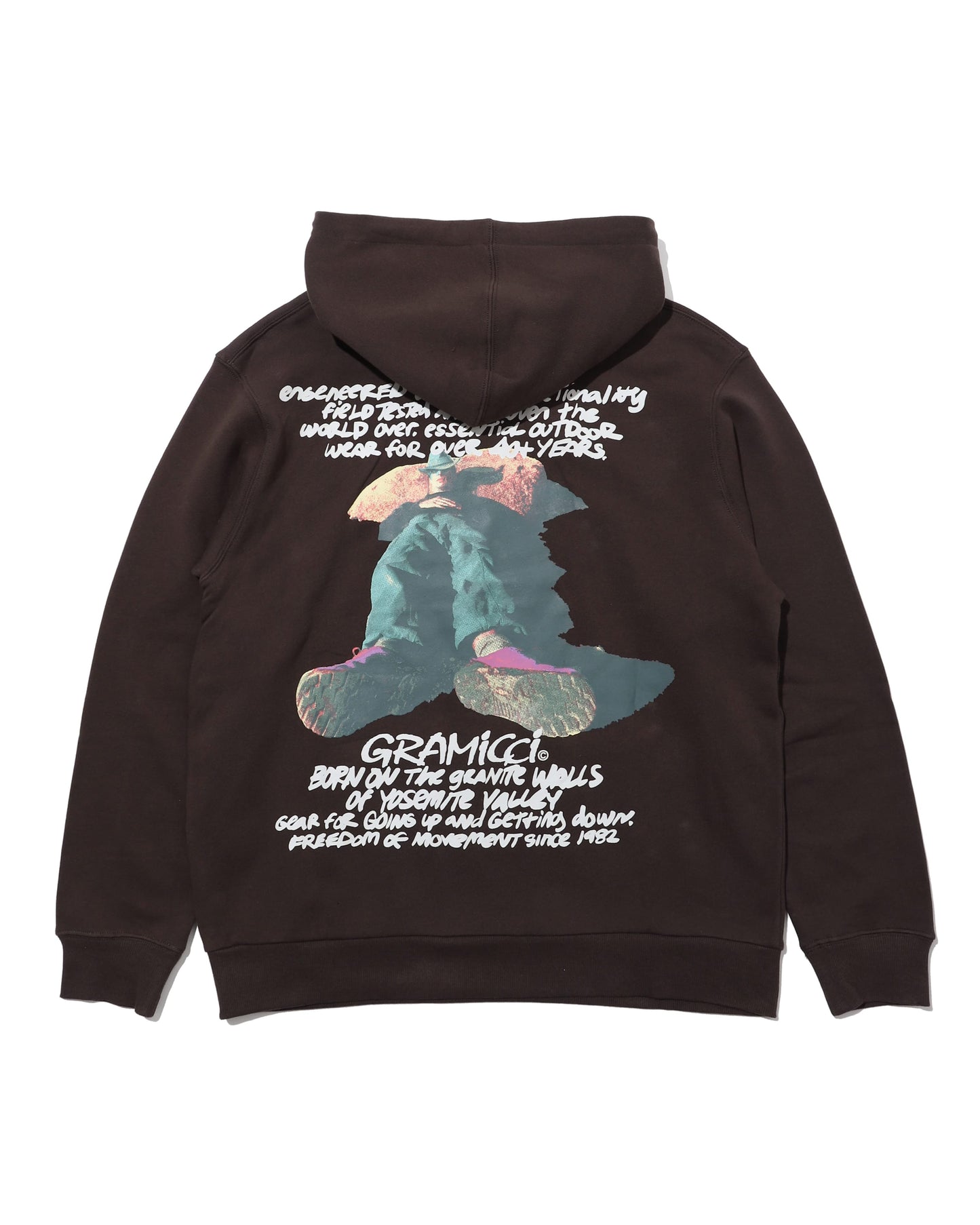 NAPPING CLIMBER HOODED SWEATSHIRT