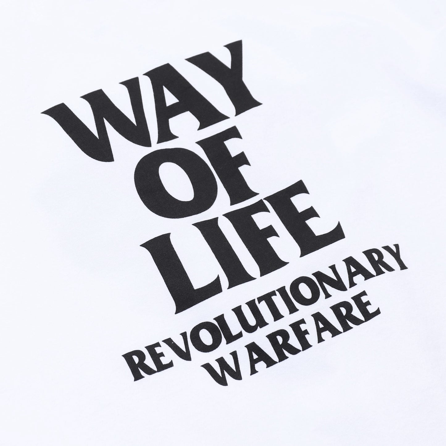 SCRIPT LOGO WAY OF LIFE TEE