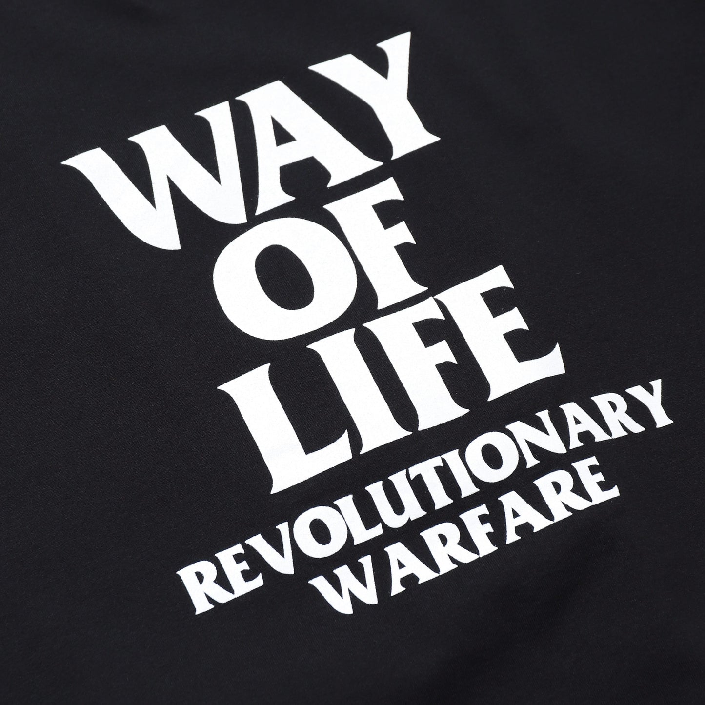 SCRIPT LOGO WAY OF LIFE TEE