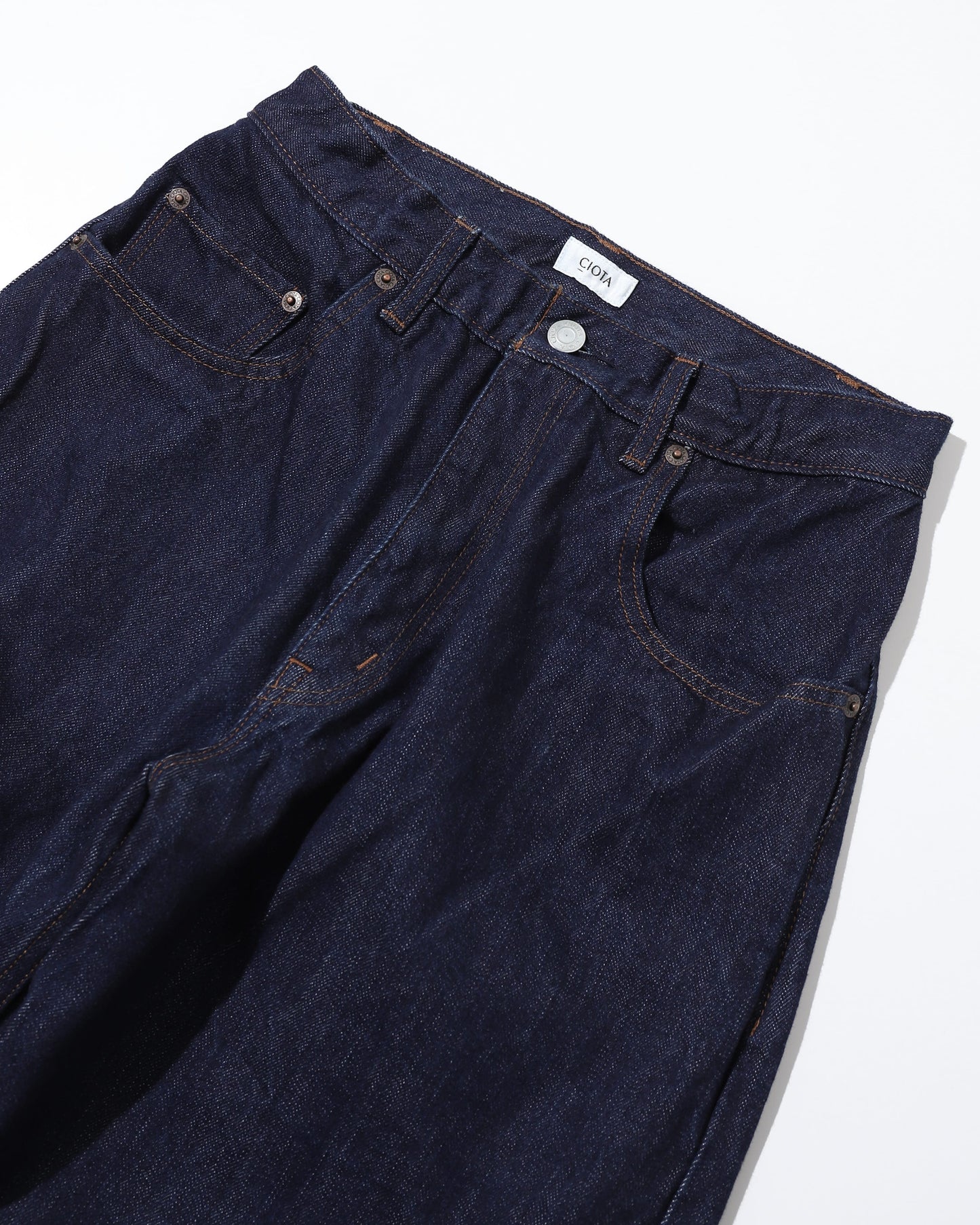 Baggy 5 Pocket Pants NAVY(One Wash)