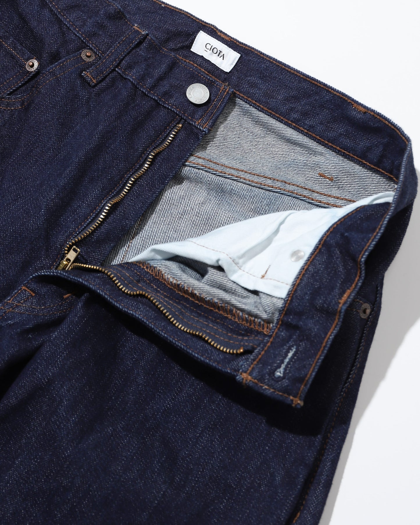 Baggy 5 Pocket Pants NAVY(One Wash)