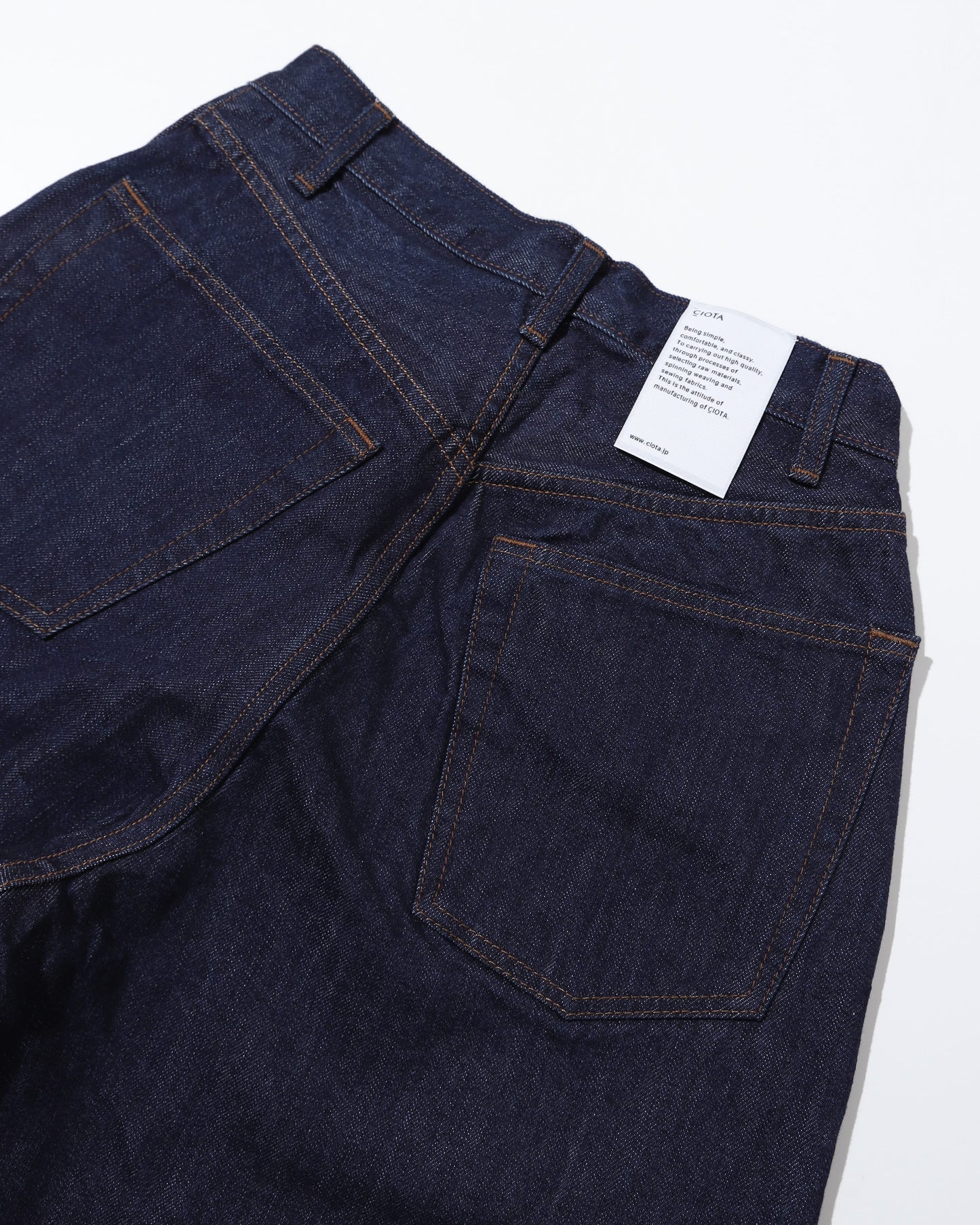 Baggy 5 Pocket Pants NAVY(One Wash)