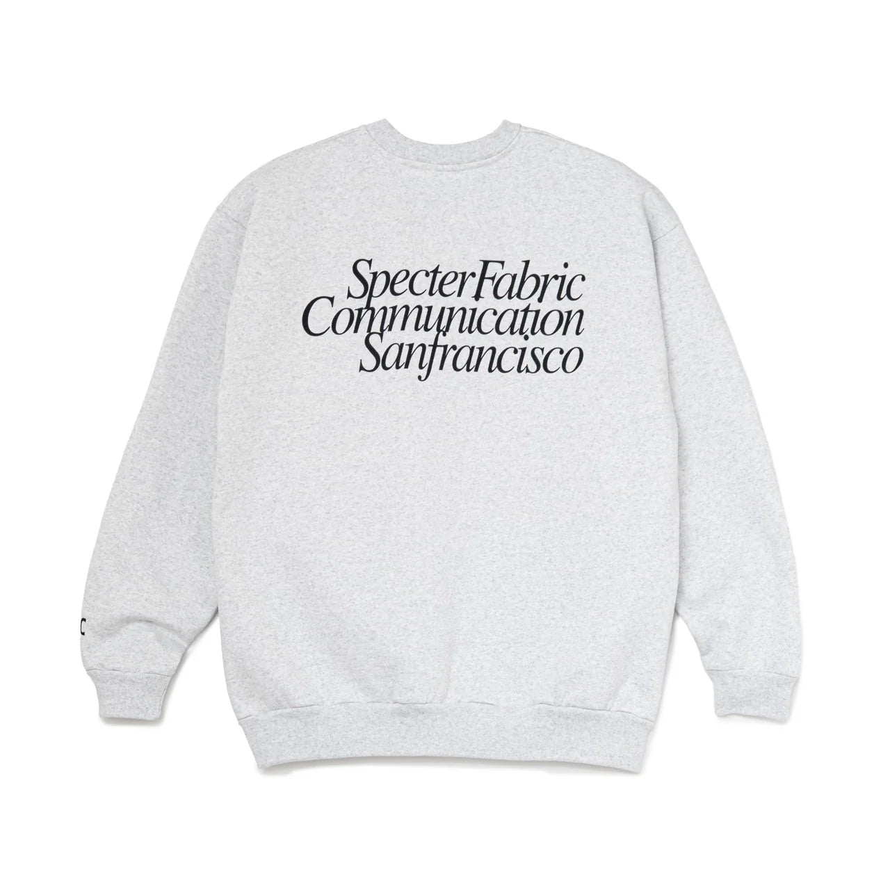トップス SPECTER FABRIC COMMUNICATION SFC-001 SFC SANFRANCISCO CREW SWEAT SHIRT – TIME AFTER TIME