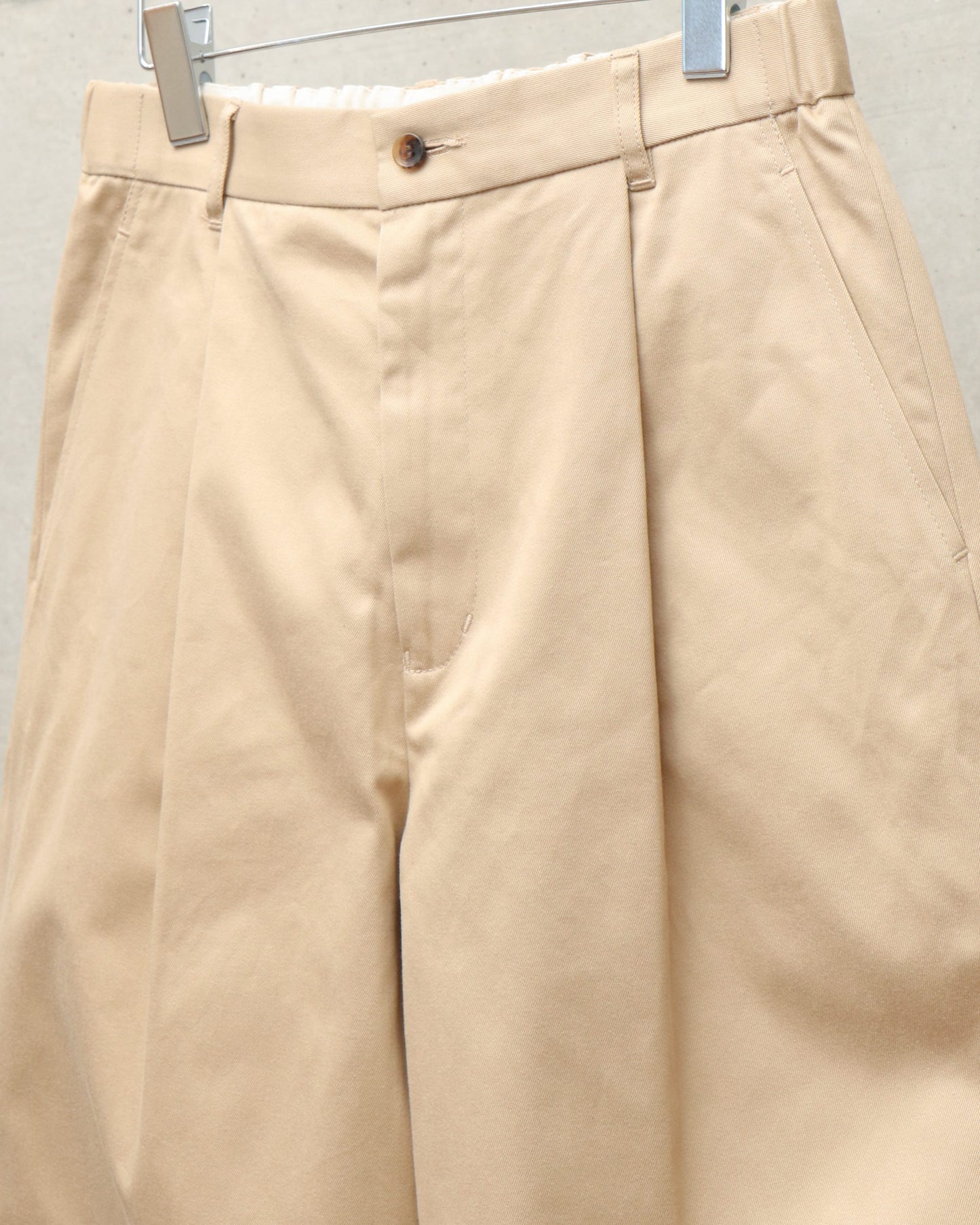 Westpoint Chino Wide Straight Trousers BEIGE