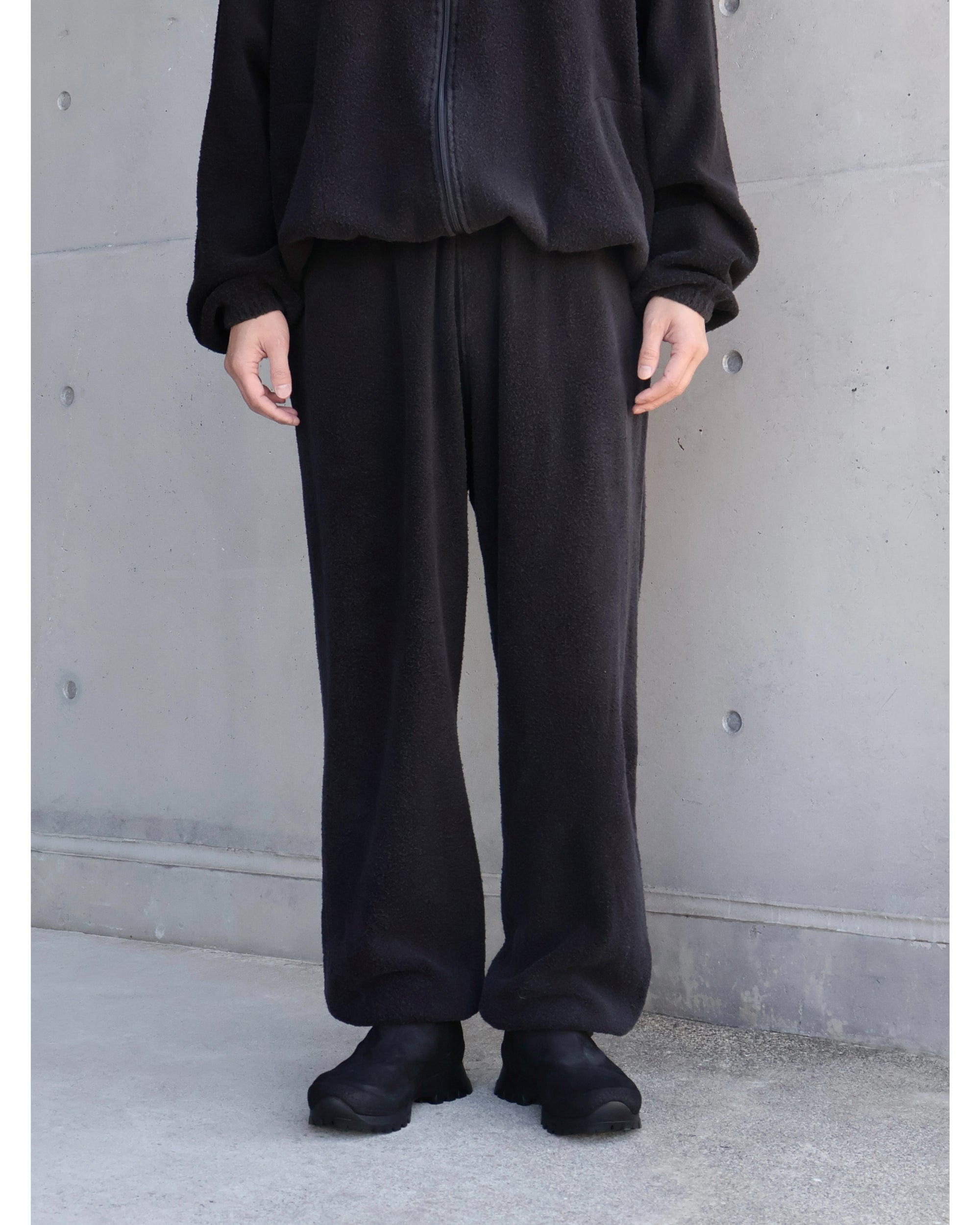 フリース ドローストリングパンツ FADE BLACK – TIME AFTER TIME